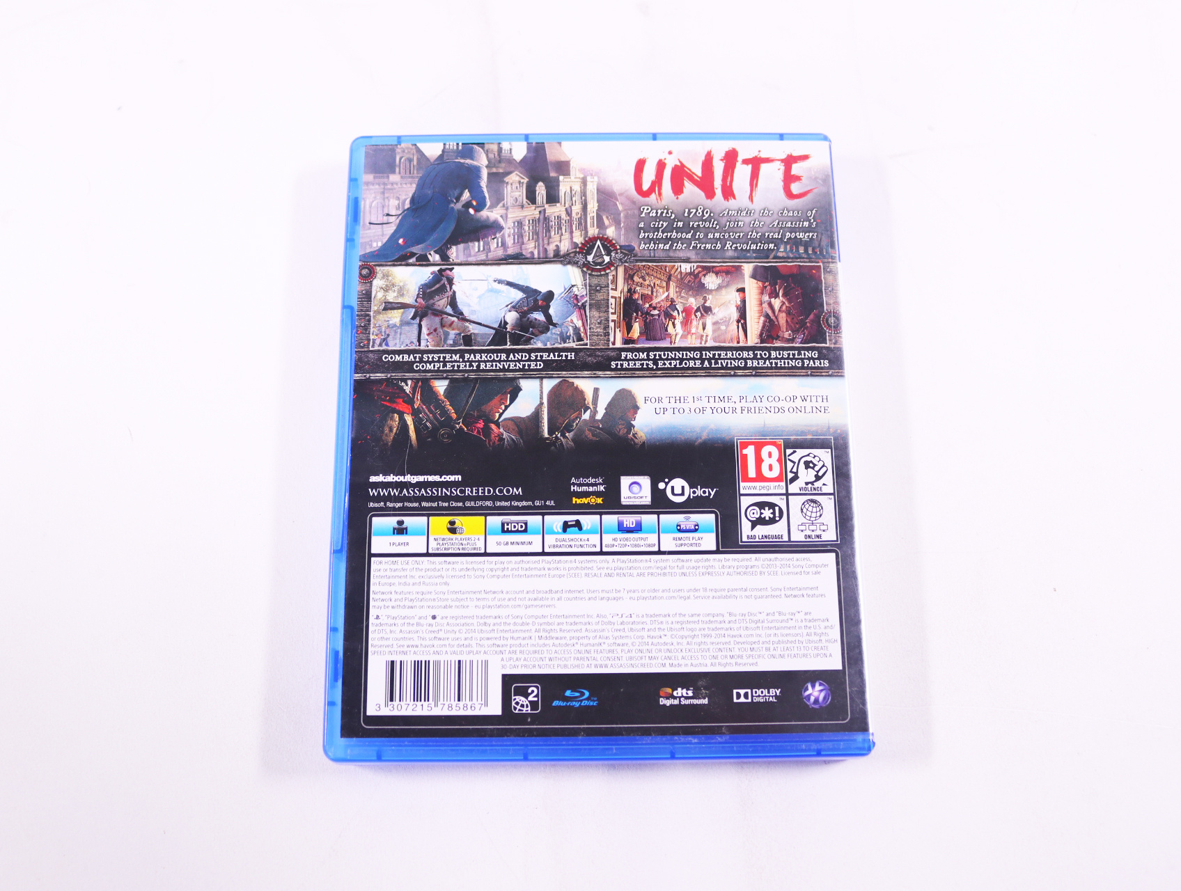 Playstation 4 - Assassin's Creed Unity - productfoto 2