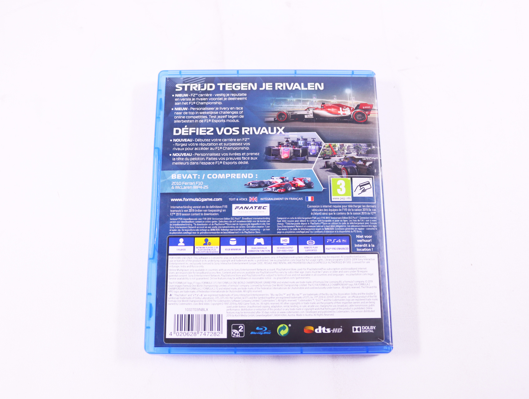 Playstation 4 - F1 2019 (Anniversary Edtion) - productfoto 4