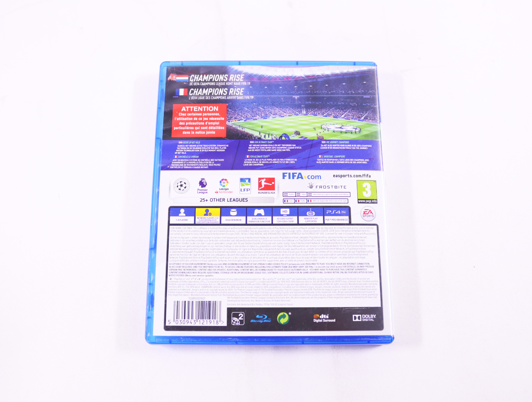 PlayStation 4 - FIFA 19 [Gebruikt] - Gebruikt - productfoto 2