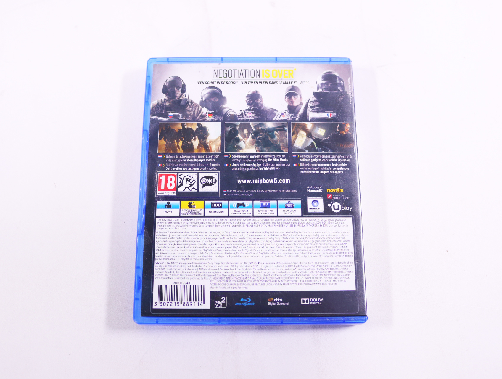 PlayStation 4 - Tom Clancy's Rainbow Six: Siege [Gebruikt] - Gebruikt - productfoto 2