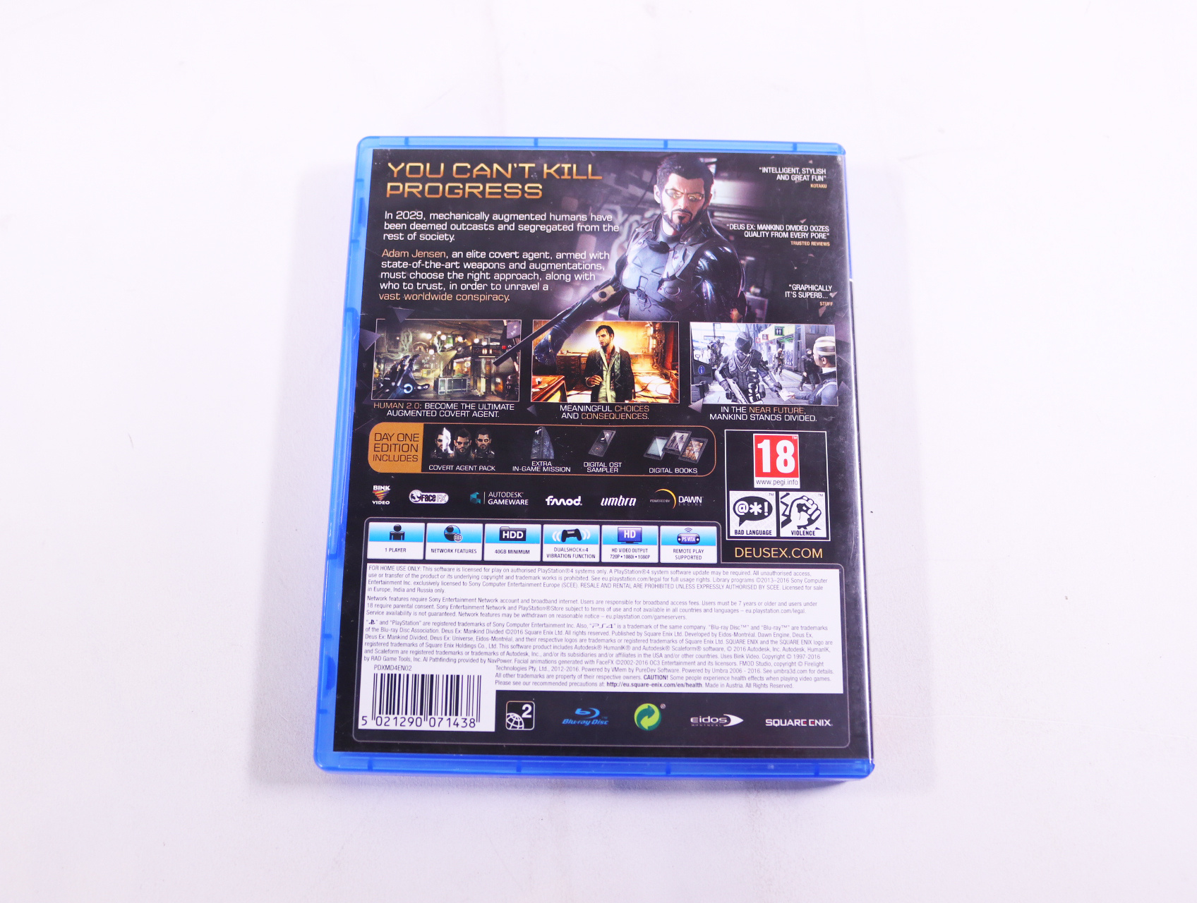 PlayStation 4 - Deus Ex: Mankind Divided [Gebruikt] - Gebruikt - productfoto 2