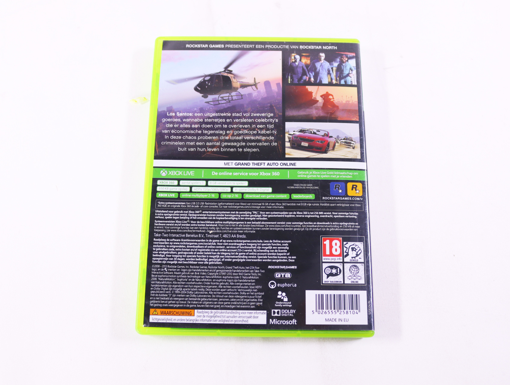 Xbox 360 - Grand Theft Auto V - productfoto 2