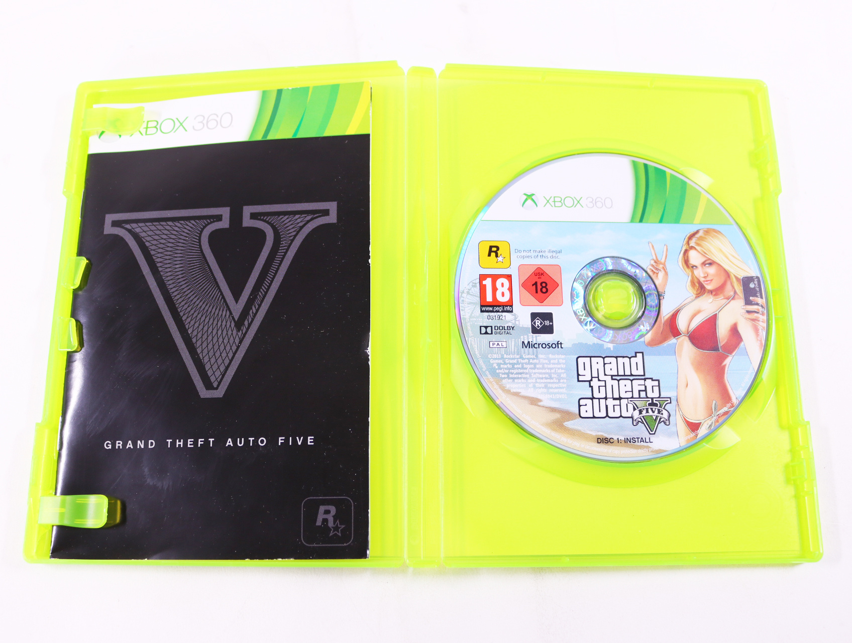 Xbox 360 - Grand Theft Auto V - productfoto 3