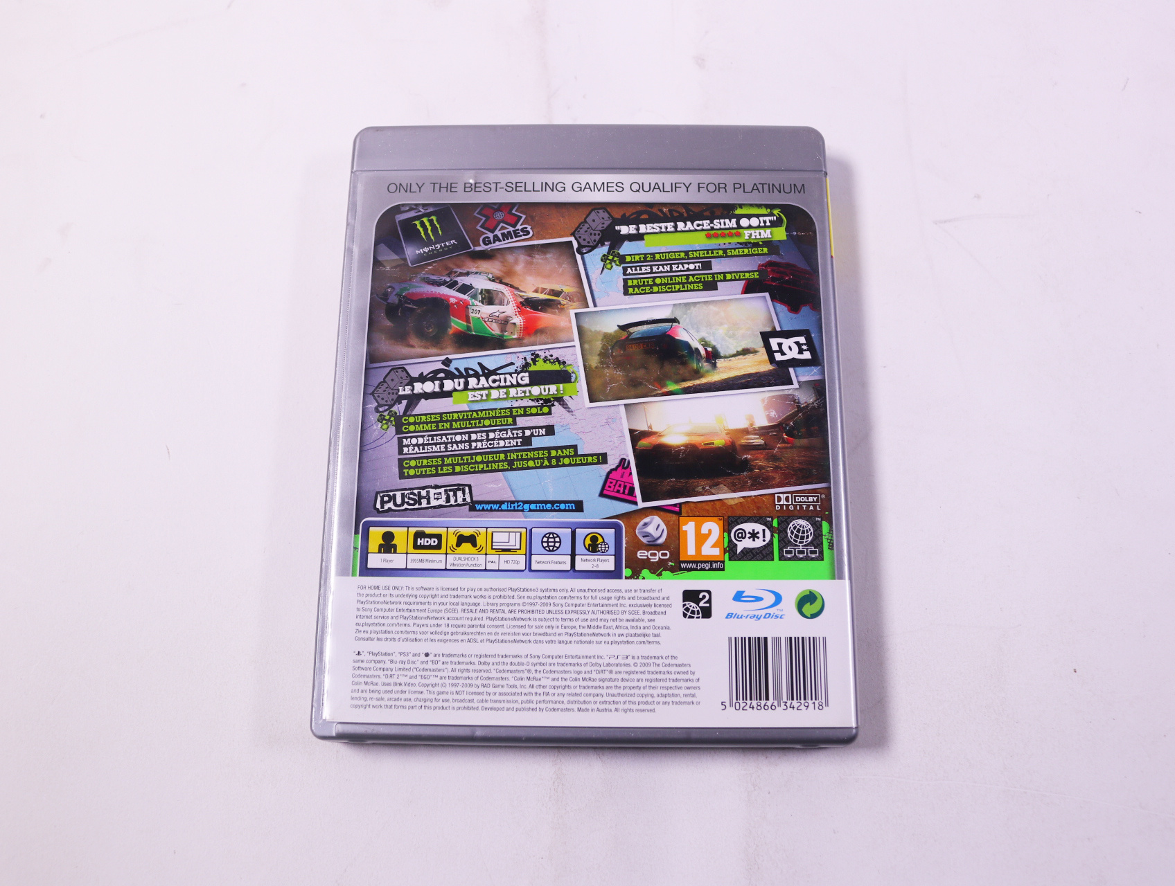 PlayStation 3 - Dirt 2 [Platinum] - productfoto 3