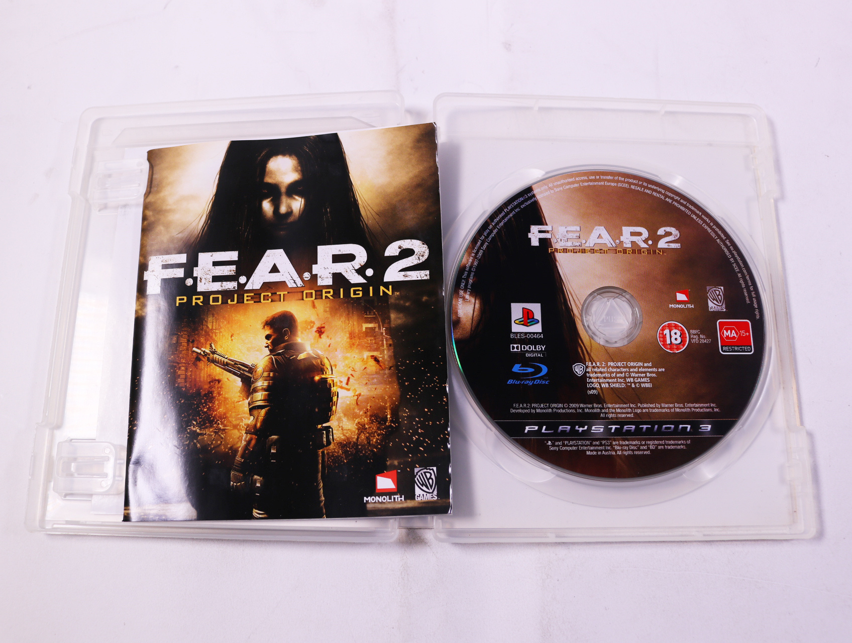 Playstation 3 - F.E.A.R. 2: Project Origin - productfoto 2