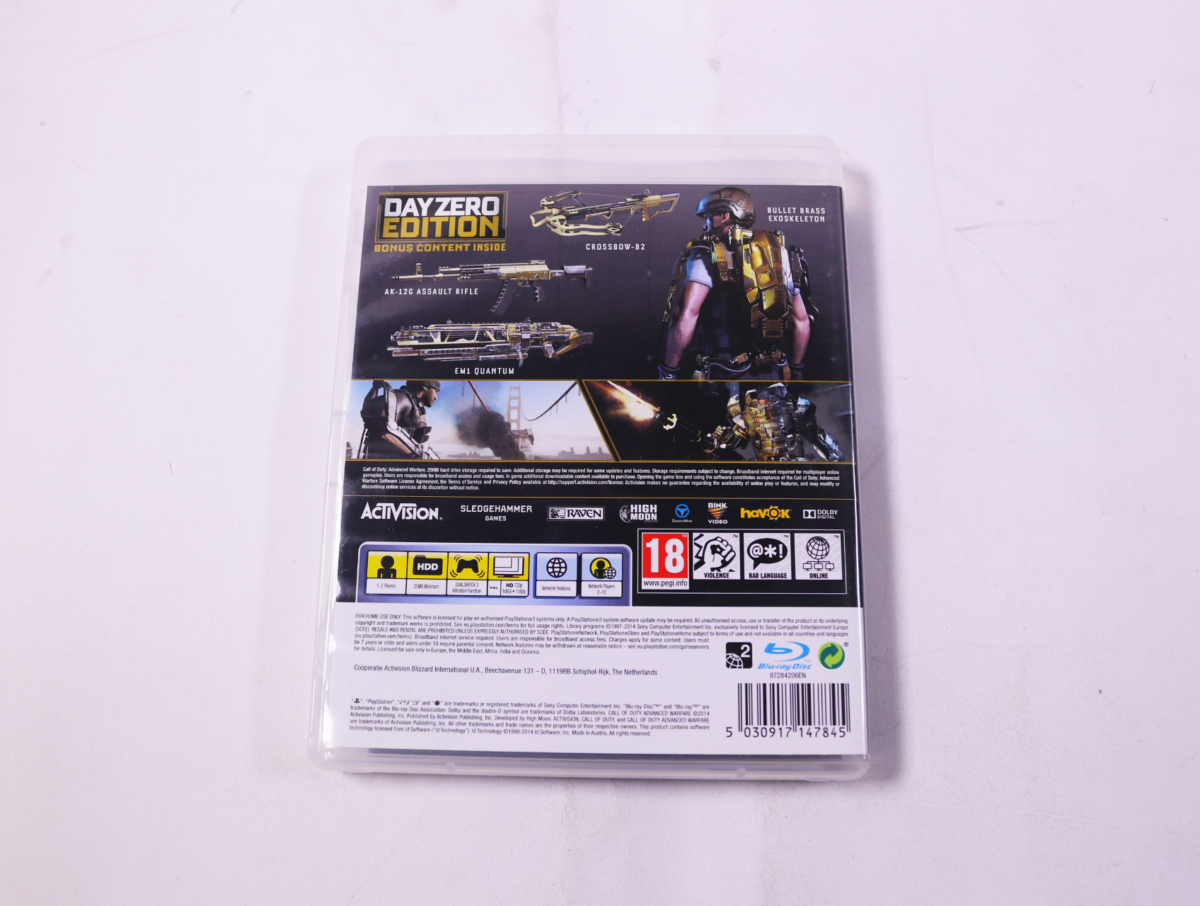 PlayStation 3 - Call of Duty: Advanced Warfare [Day Zero Edition] - productfoto 3