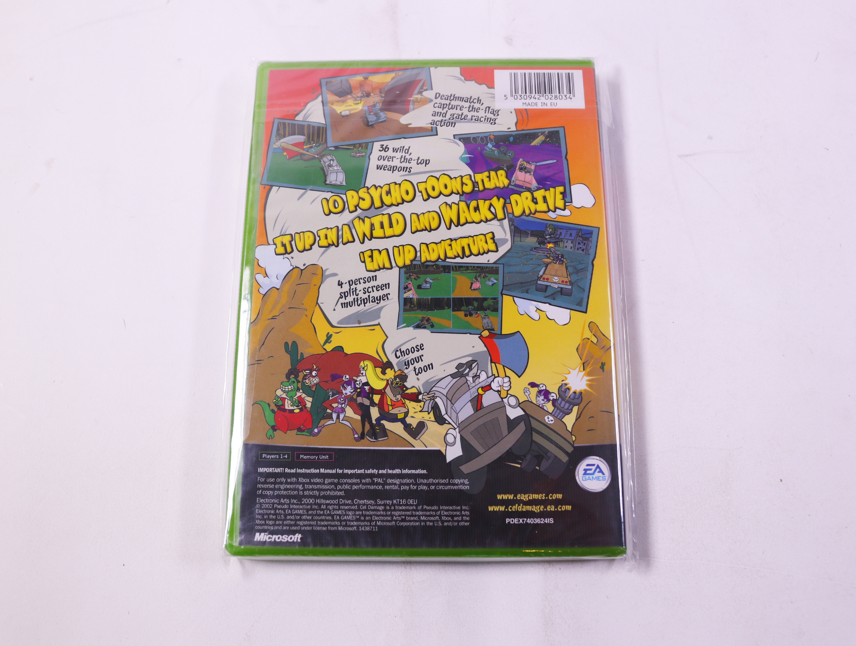 Xbox Classic - Cel Damage [Sealed] - productfoto 2