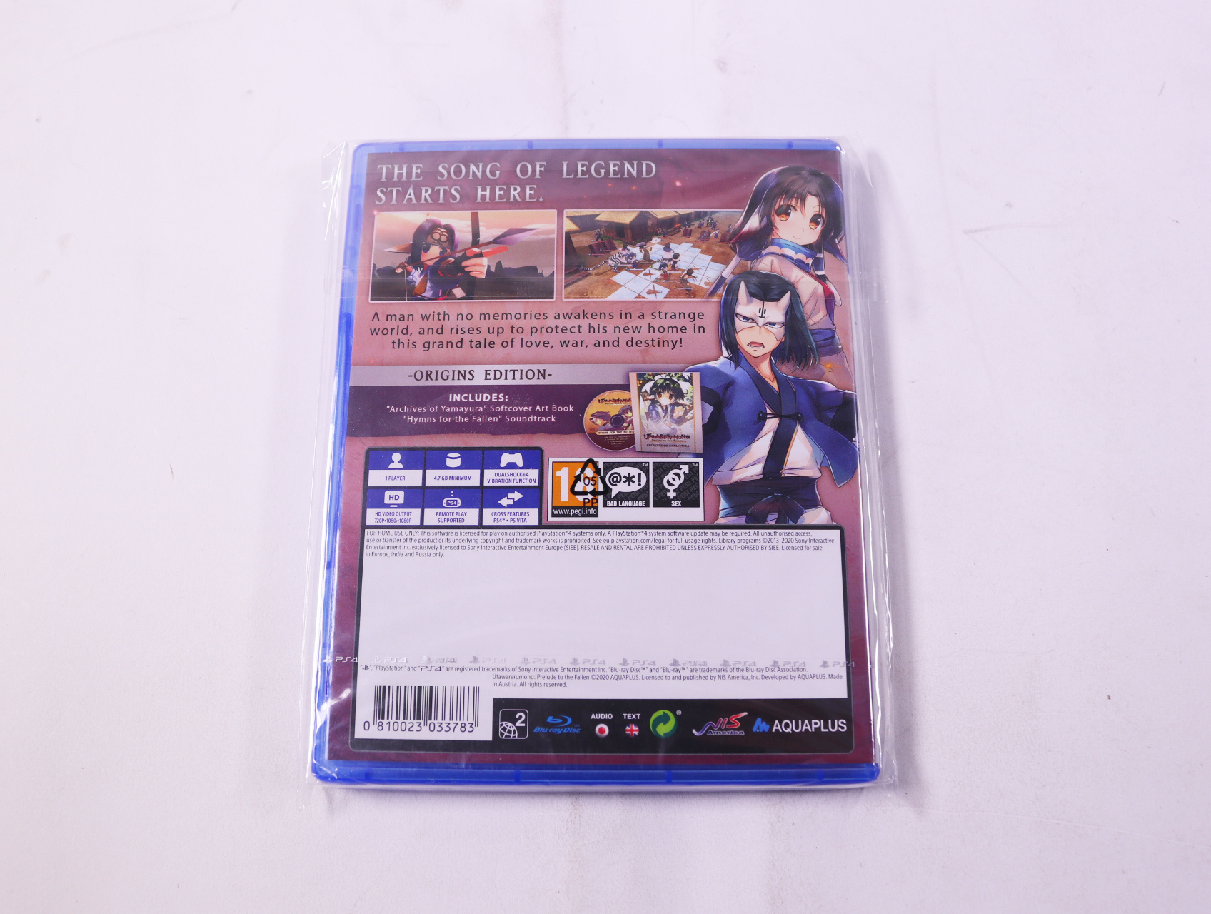 PlayStation 4 - Utawarerumono [Sealed] - Aquaplus - productfoto 2