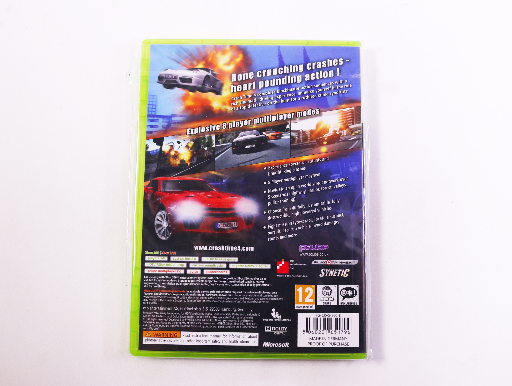 Xbox 360 - Crash Time 4 - Synetic - productfoto 2