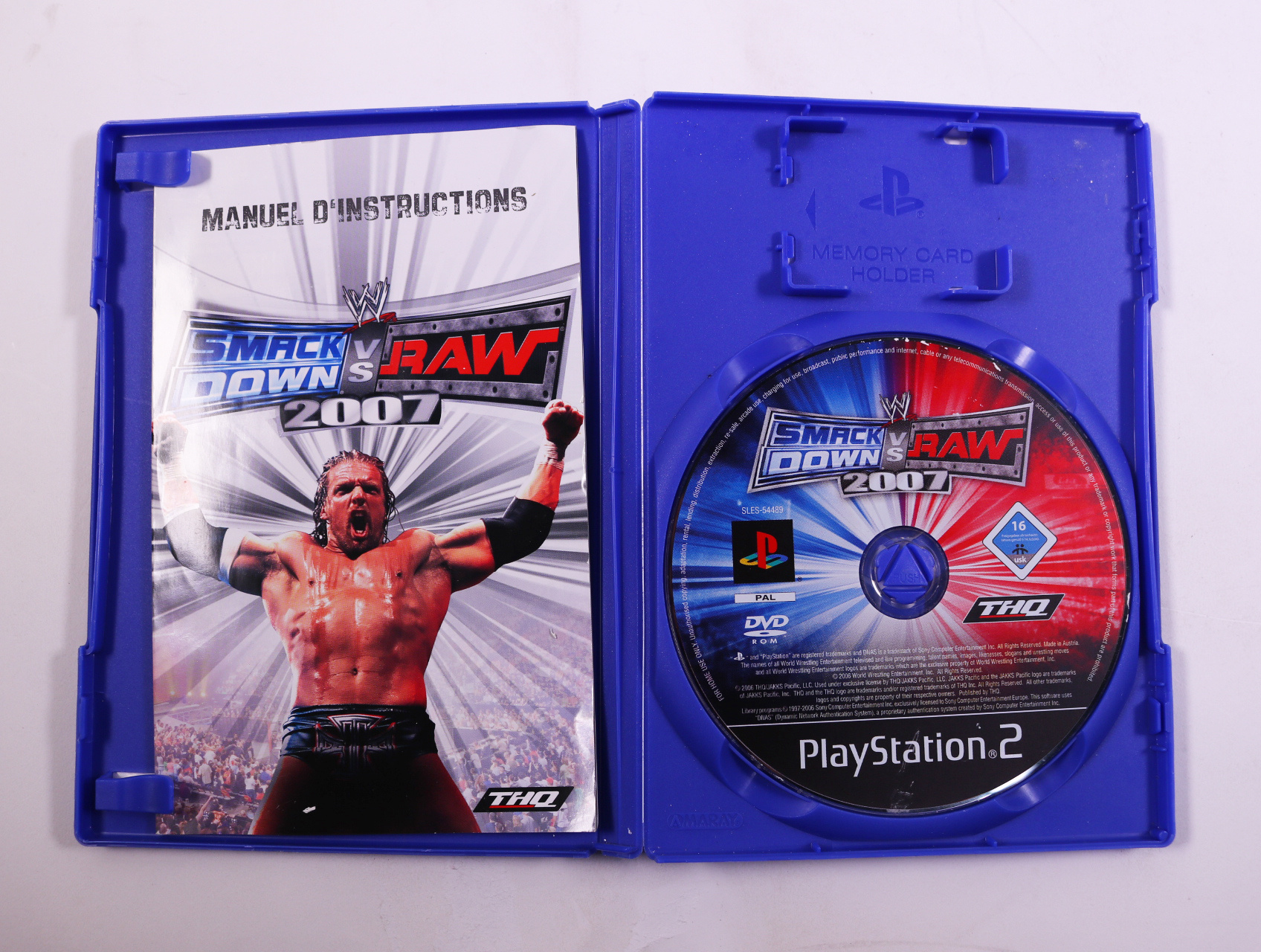 PlayStation 2 - WWE SmackDown vs. Raw 2007 - productfoto 3