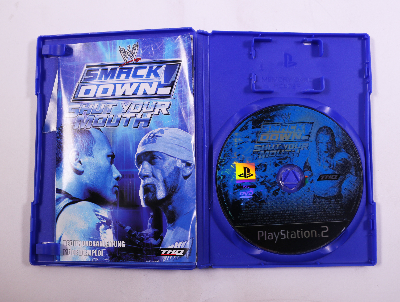 Playstation 2 - WWE SmackDown! Shut Your Mouth - productfoto 3