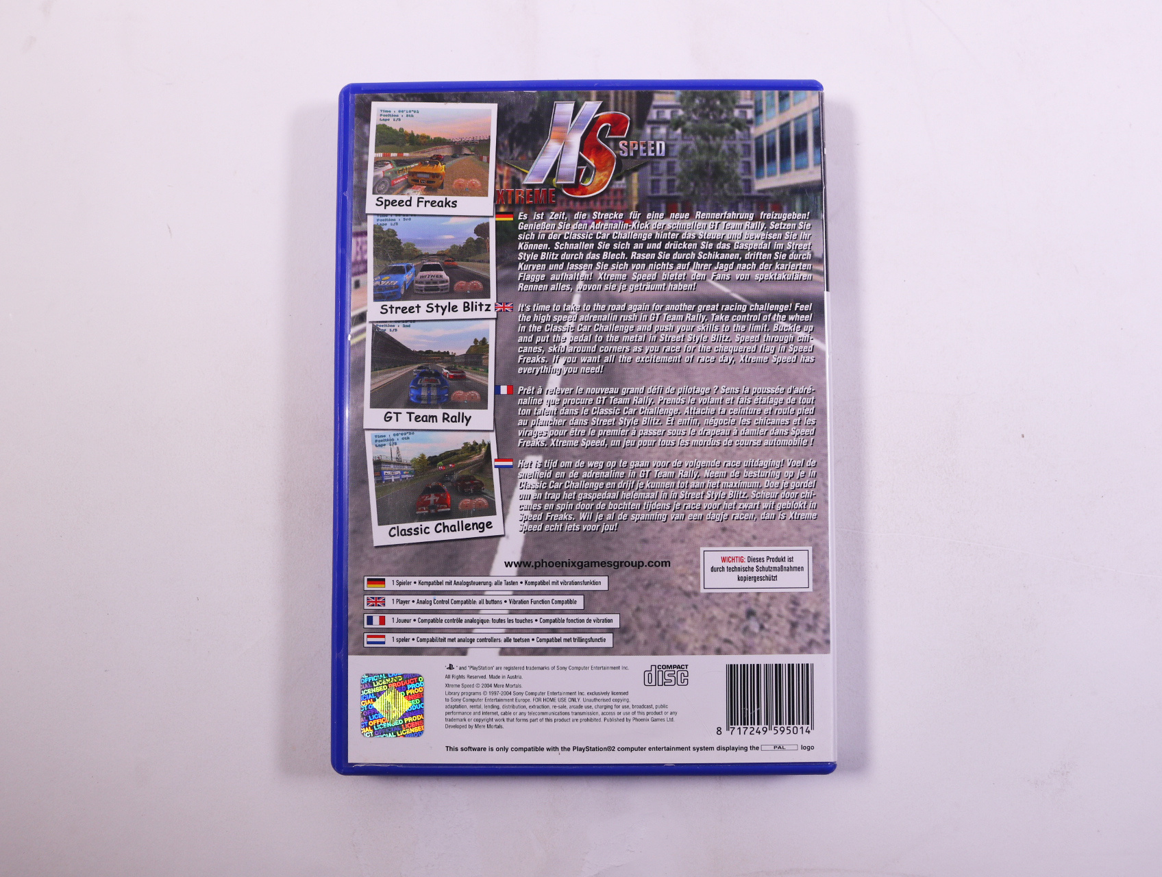 PlayStation 2 - Xtreme Speed - productfoto 2