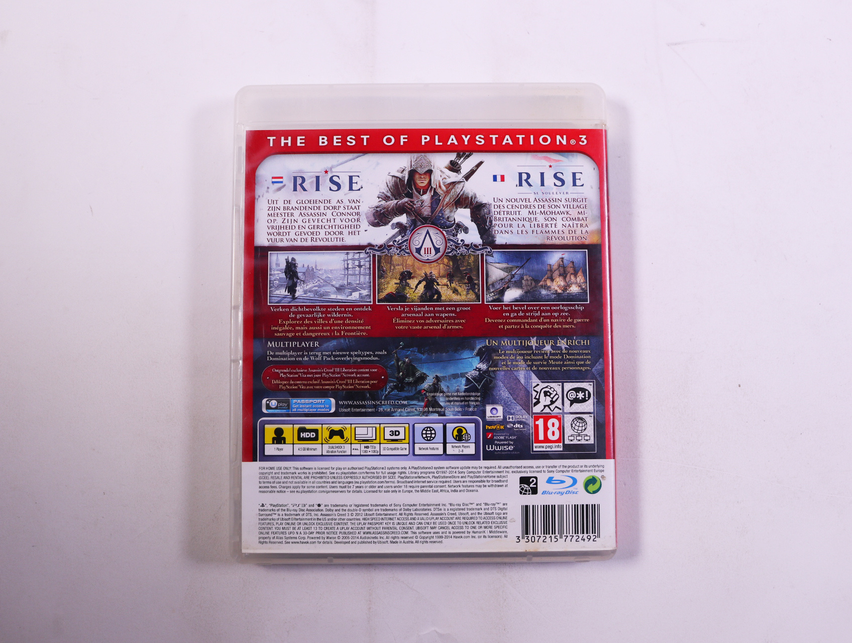 PlayStation 3 - Assassin's Creed III [Essentials] - productfoto 2