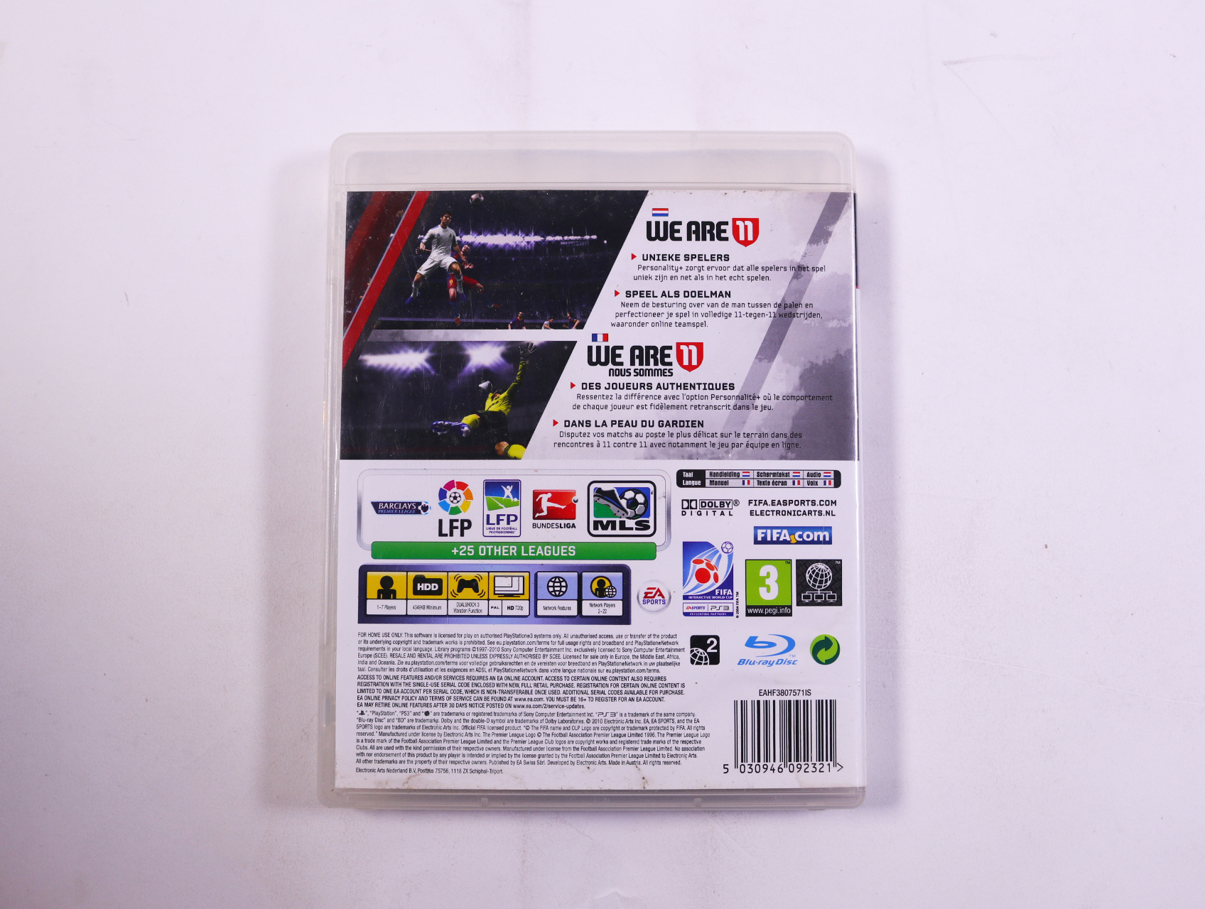 PlayStation 3 - FIFA 11 - productfoto 2