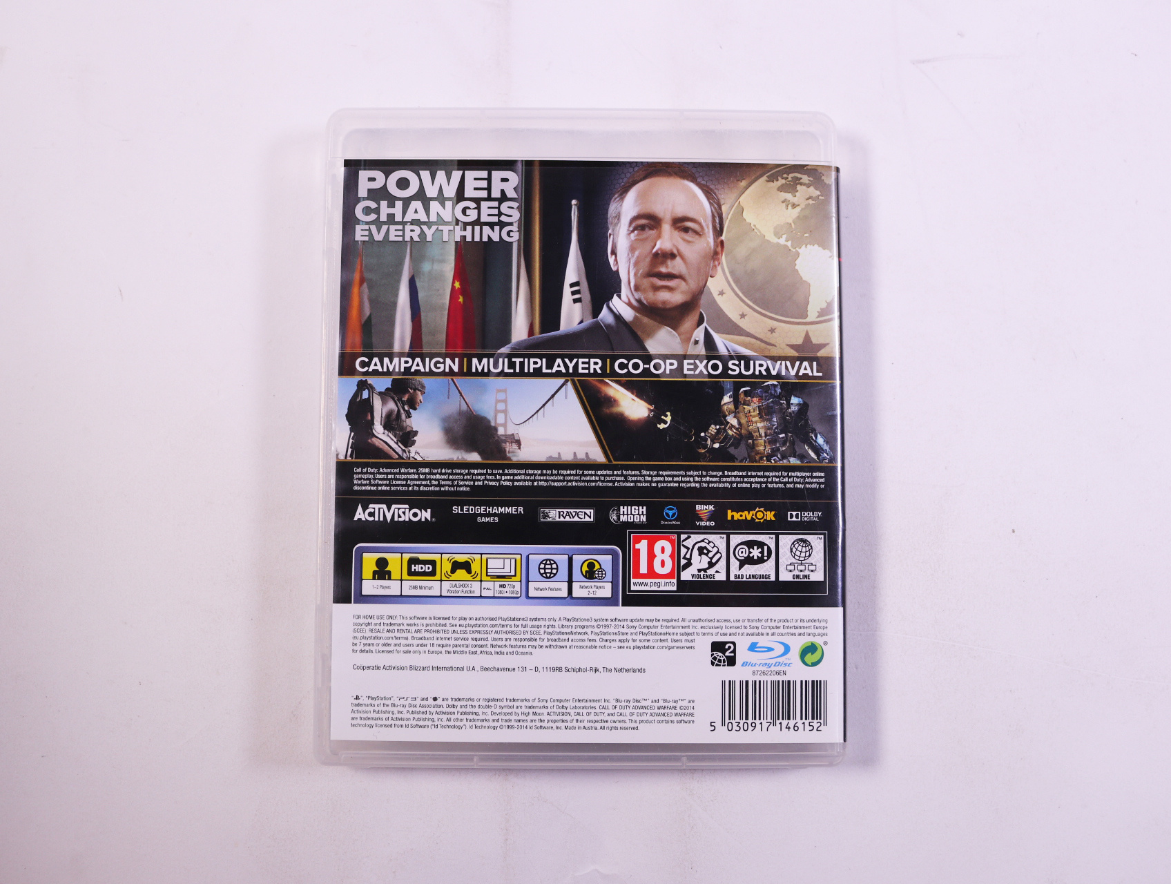 PlayStation 3 - Call of Duty: Advanced Warfare [No Manual] - productfoto 2