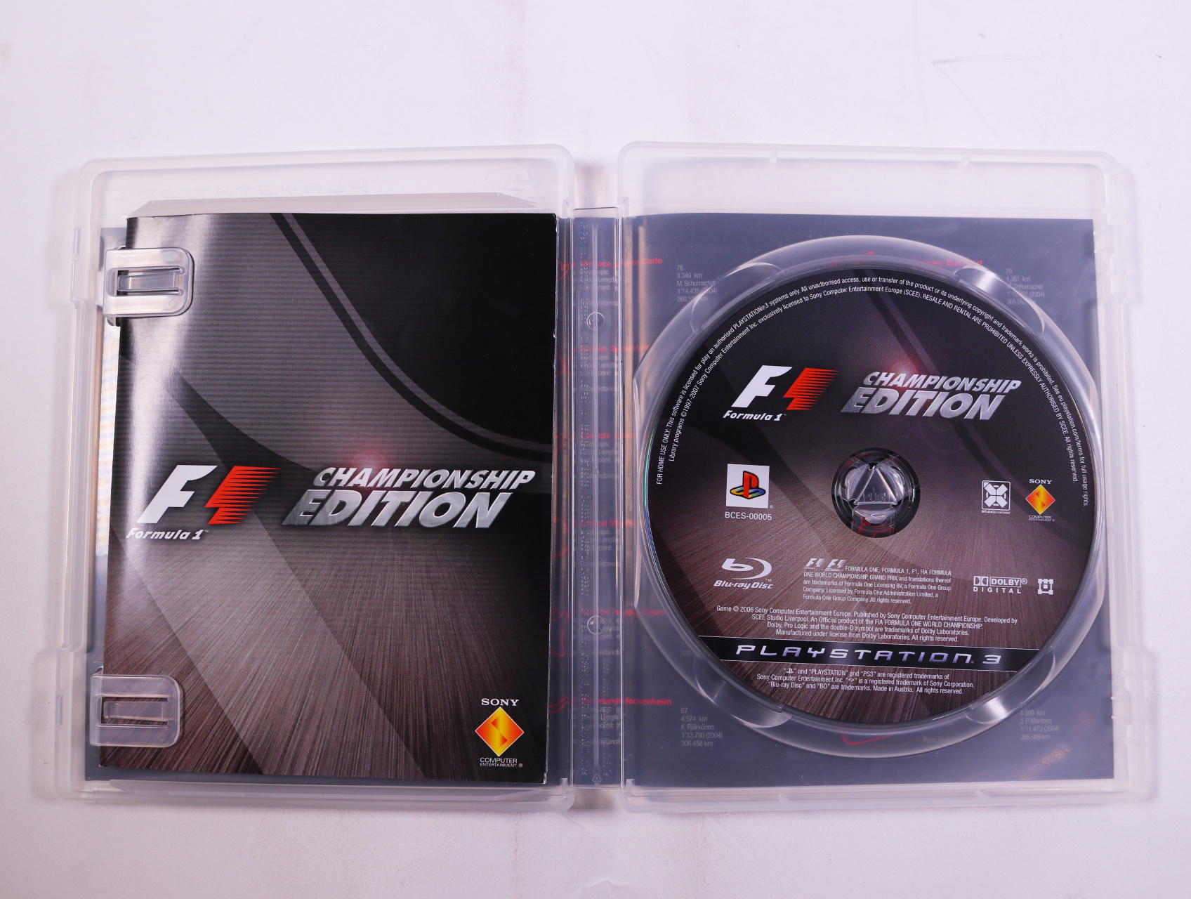 PlayStation 3 - Formula One Championship Edition - productfoto 3
