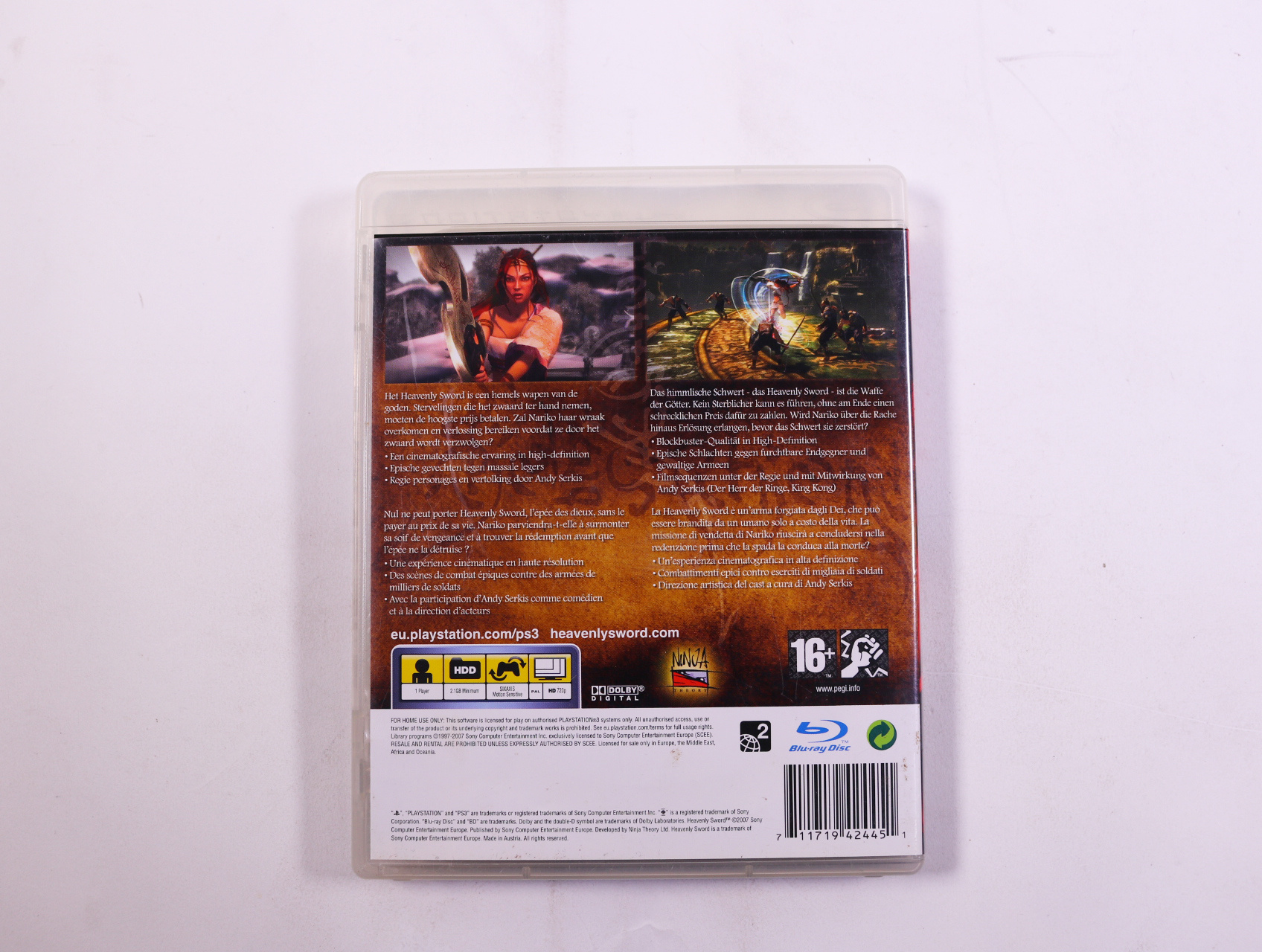 PlayStation 3 - Heavenly Sword - productfoto 2