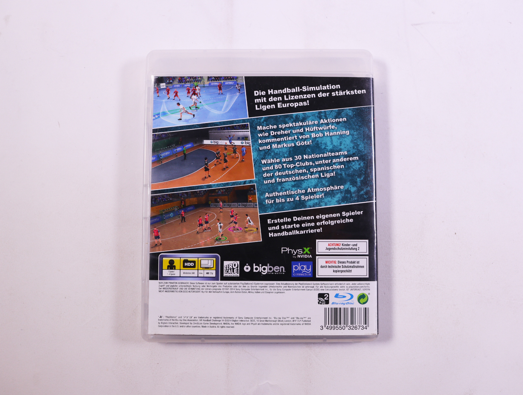 PlayStation 3 - IHF Handball Challenge 14 - Neutron Games GmbH - productfoto 2