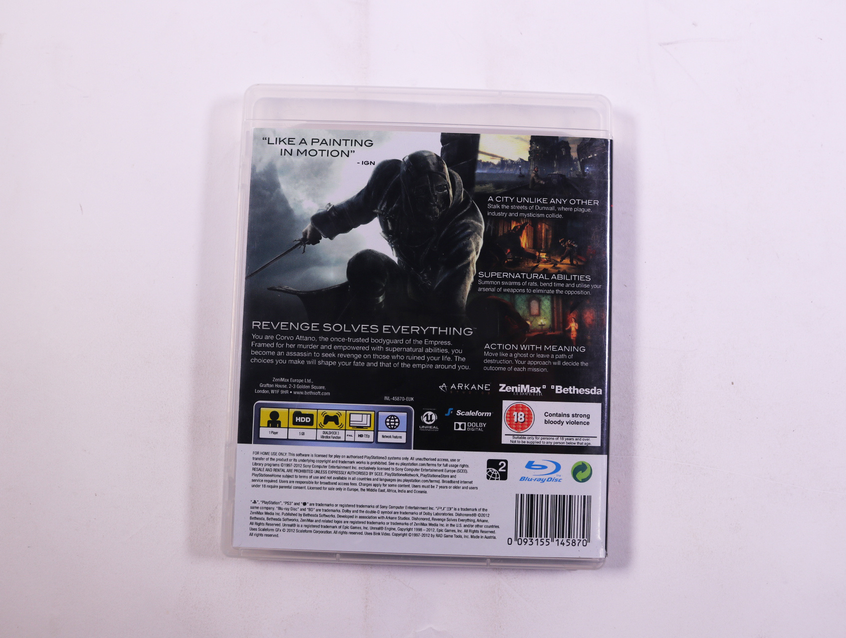 PlayStation 3 - Dishonored - productfoto 2