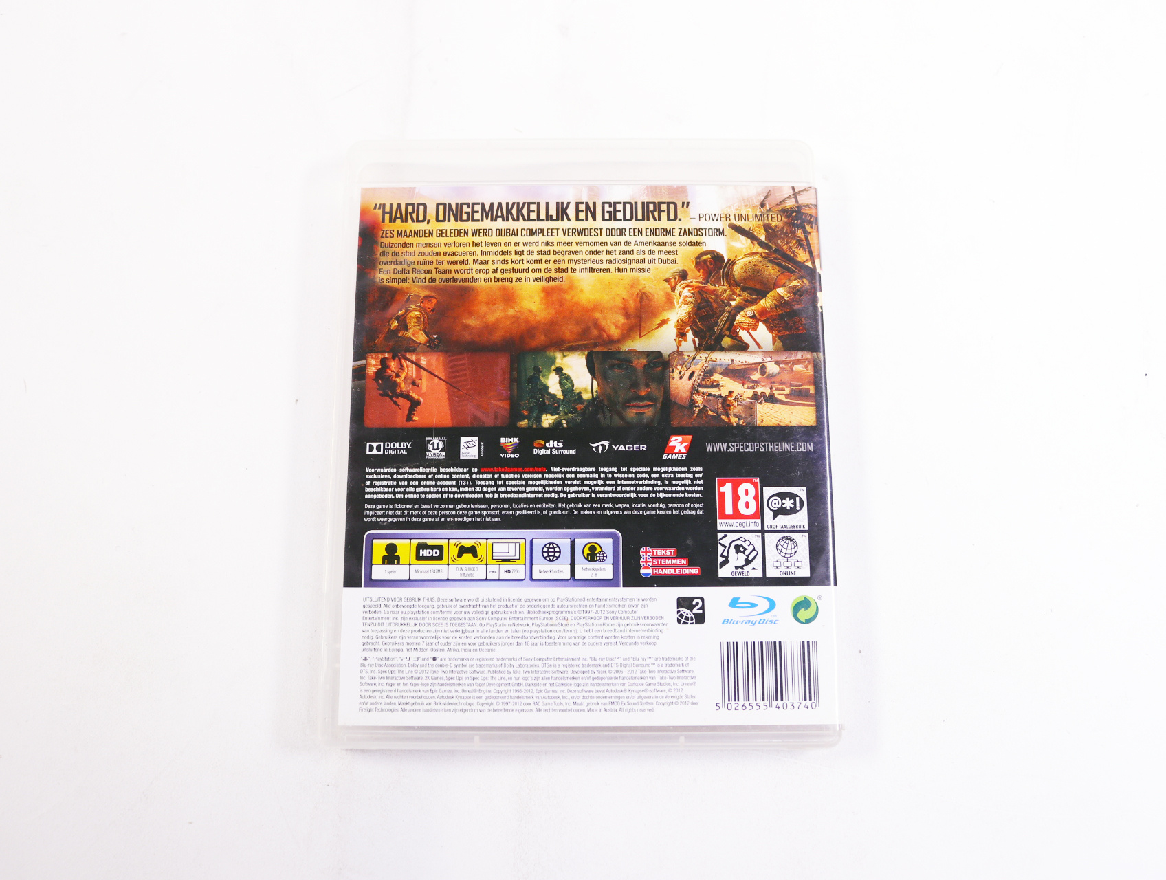PlayStation 3 - Spec Ops: The Line - productfoto 2