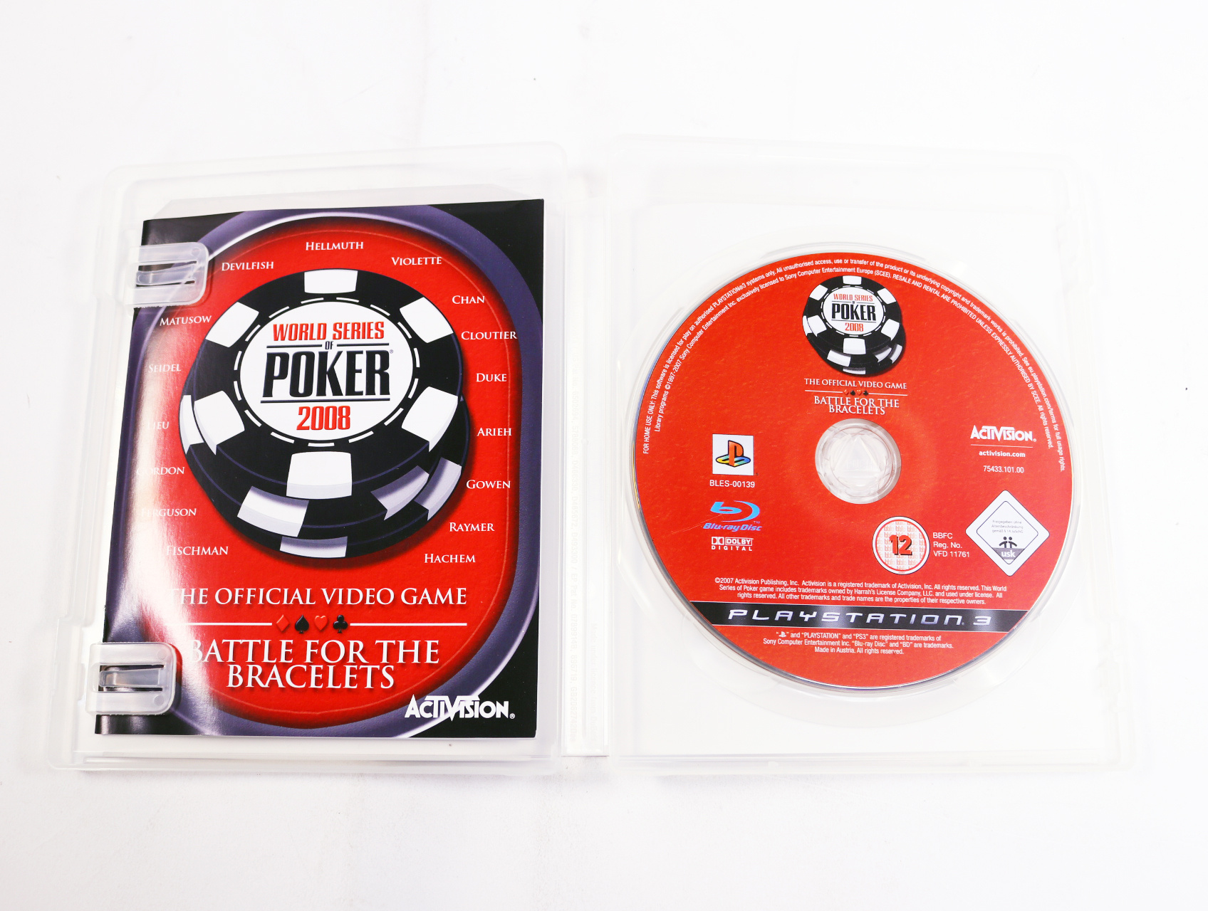 PlayStation 3 - World Series of Poker 2008 - productfoto 3