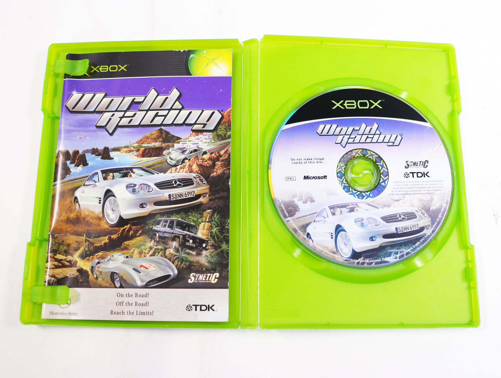 Xbox Classic - World Racing - Synetic - productfoto 3