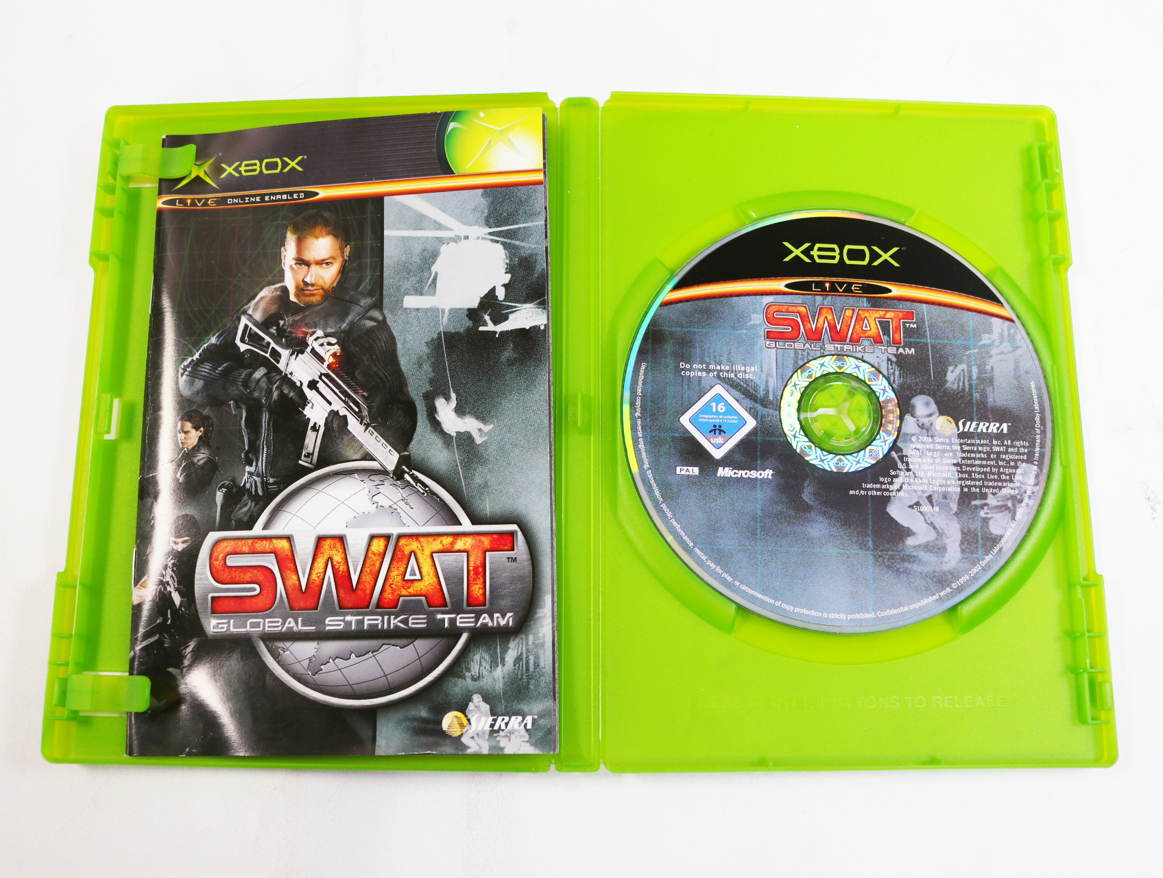 Xbox Classic - SWAT: Global Strike Team - productfoto 3