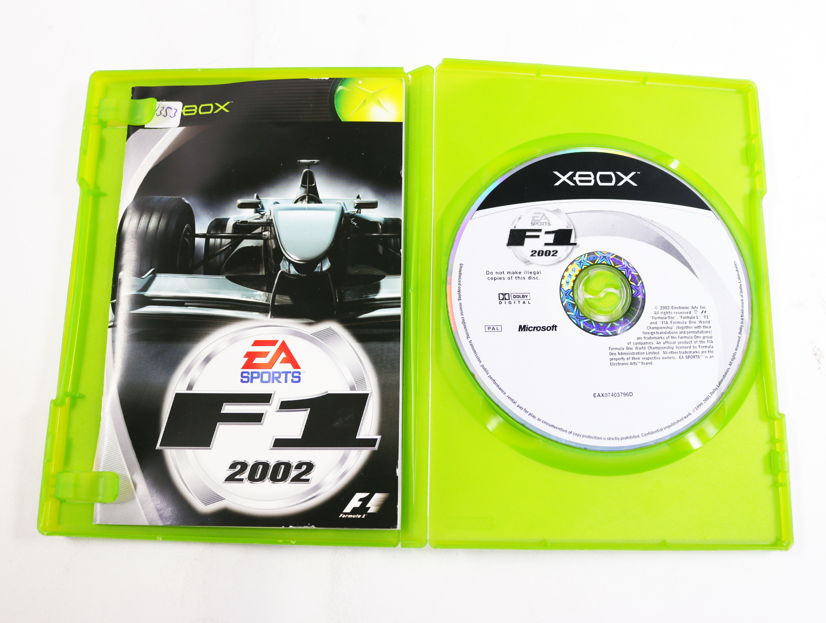 Xbox Classic - F1 2002 - productfoto 3