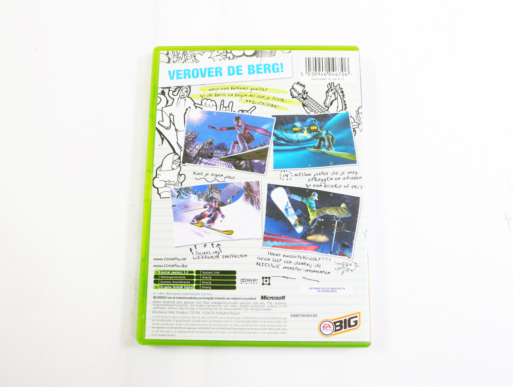 Xbox Classic - SSX on Tour - productfoto 2