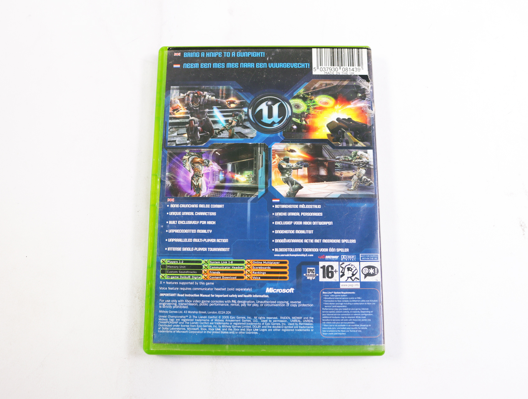 Xbox Classic - Unreal Championship 2 [No Manual] - productfoto 2