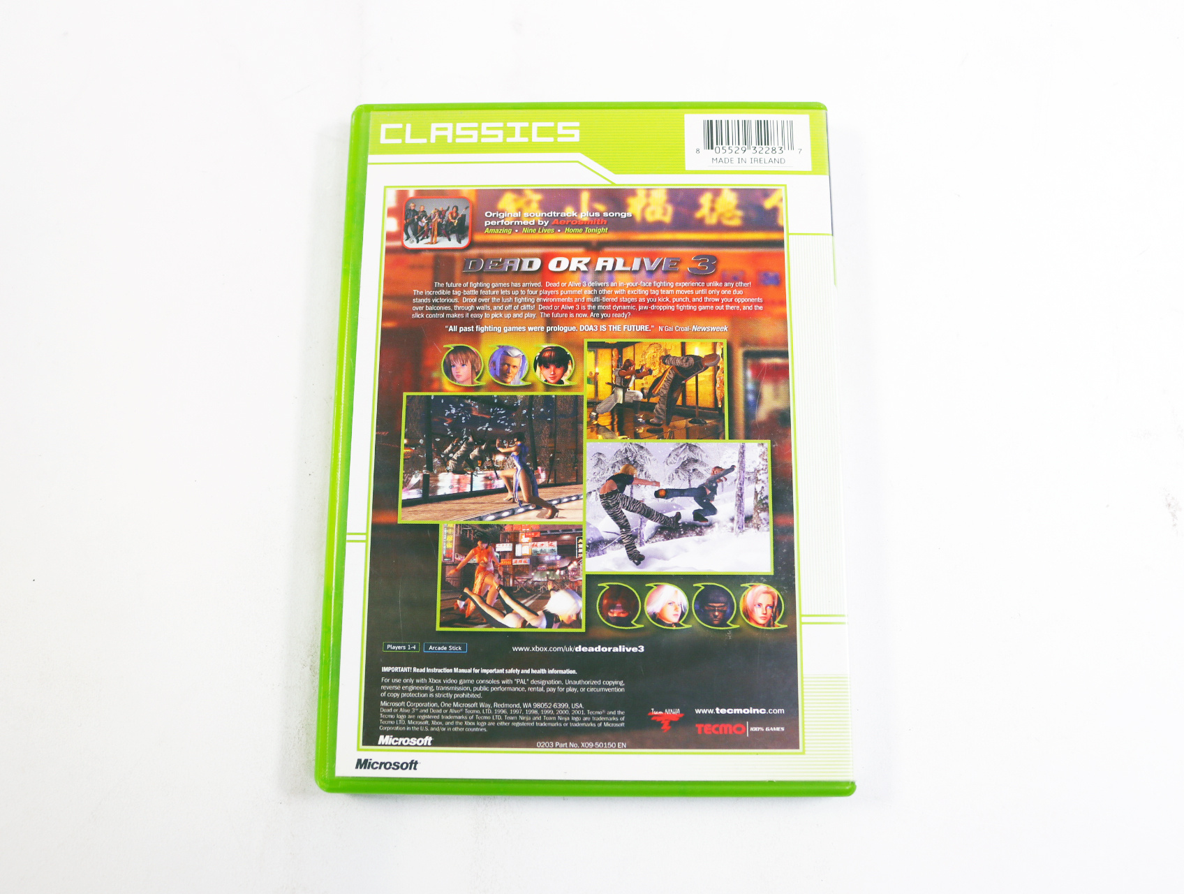 Xbox Classic - Dead or Alive 3 [Classics] - productfoto 2