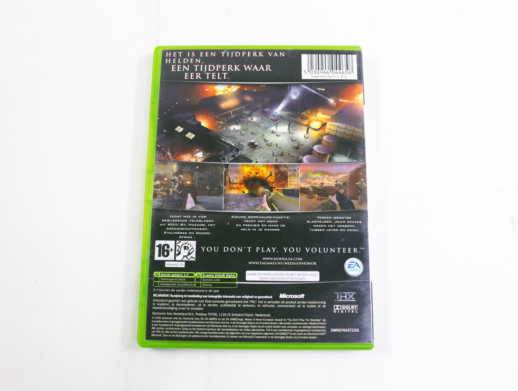 Xbox Classic - Medal of Honor: European Assault - productfoto 2