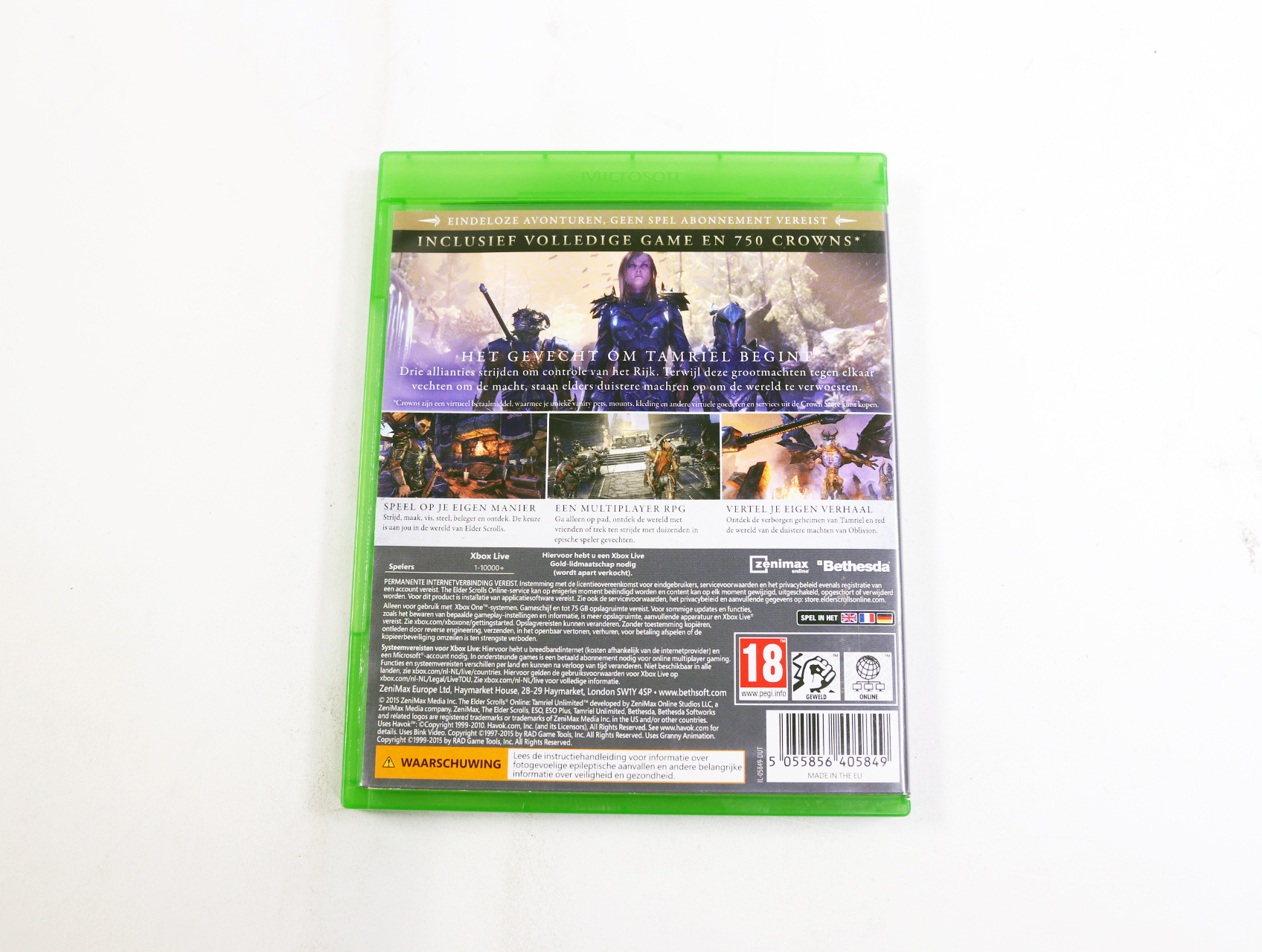 Xbox one - The Elder Scrolls online: Tamriel Unlimited [Crown Edition] [Gebruikt] - Gebruikt - productfoto 2