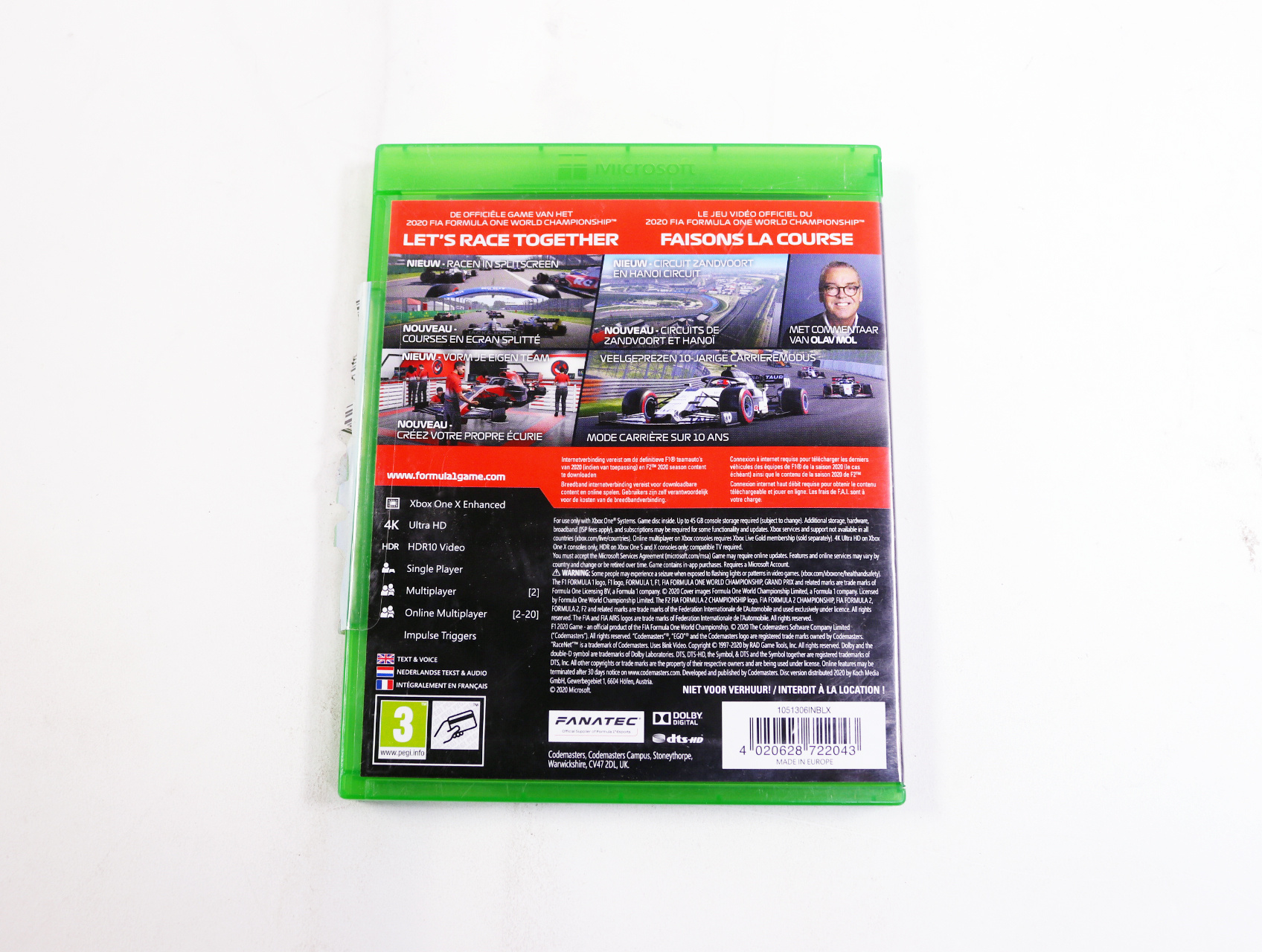 Xbox one - F1 2020 [Gebruikt] - Gebruikt - productfoto 2