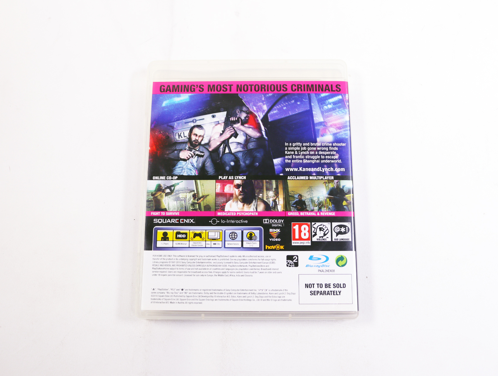 PlayStation 3 - Kane & Lynch 2: Dog Days [Limited Edition] - productfoto 3
