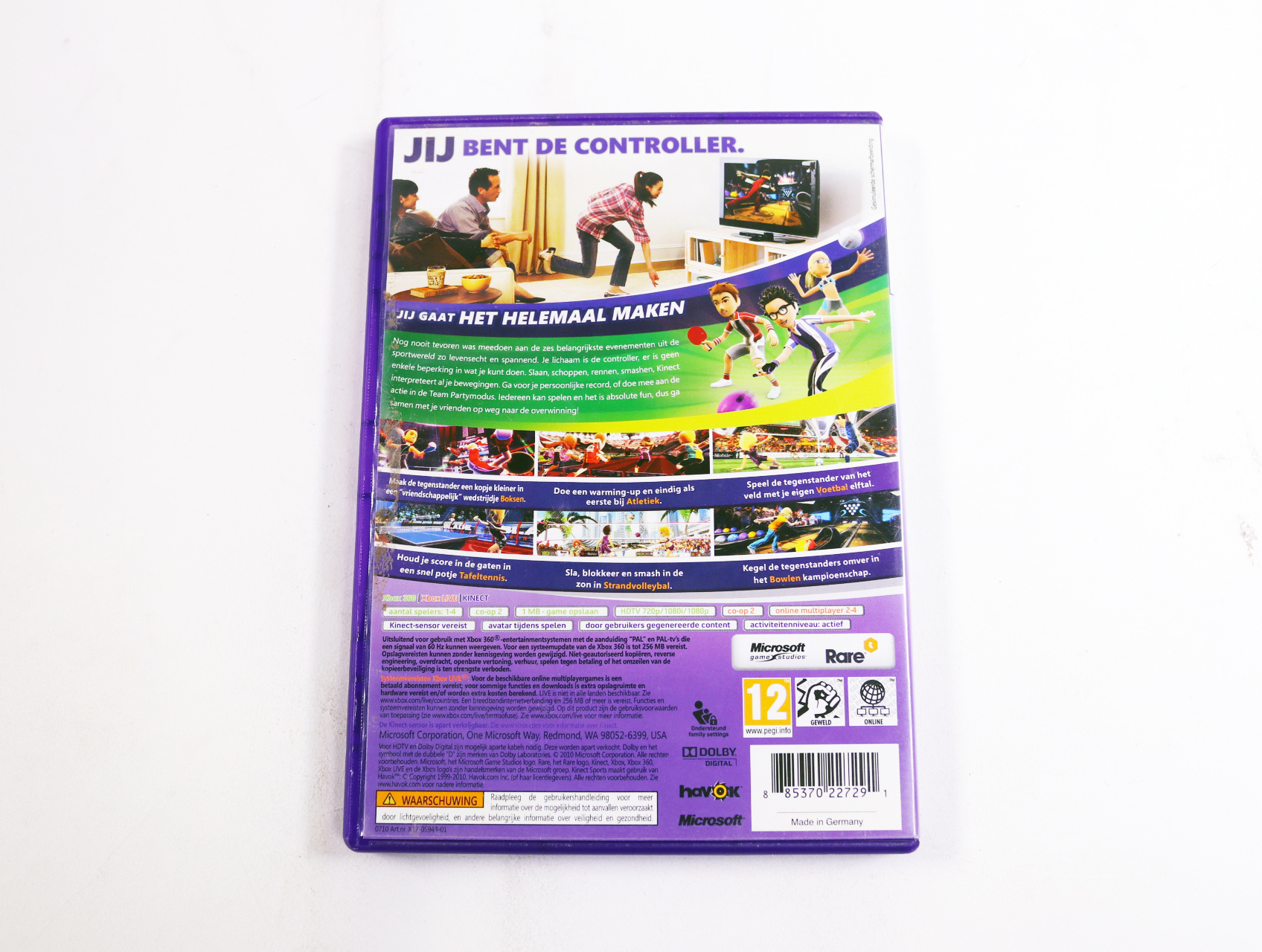 Xbox 360 - Kinect Sports - productfoto 2