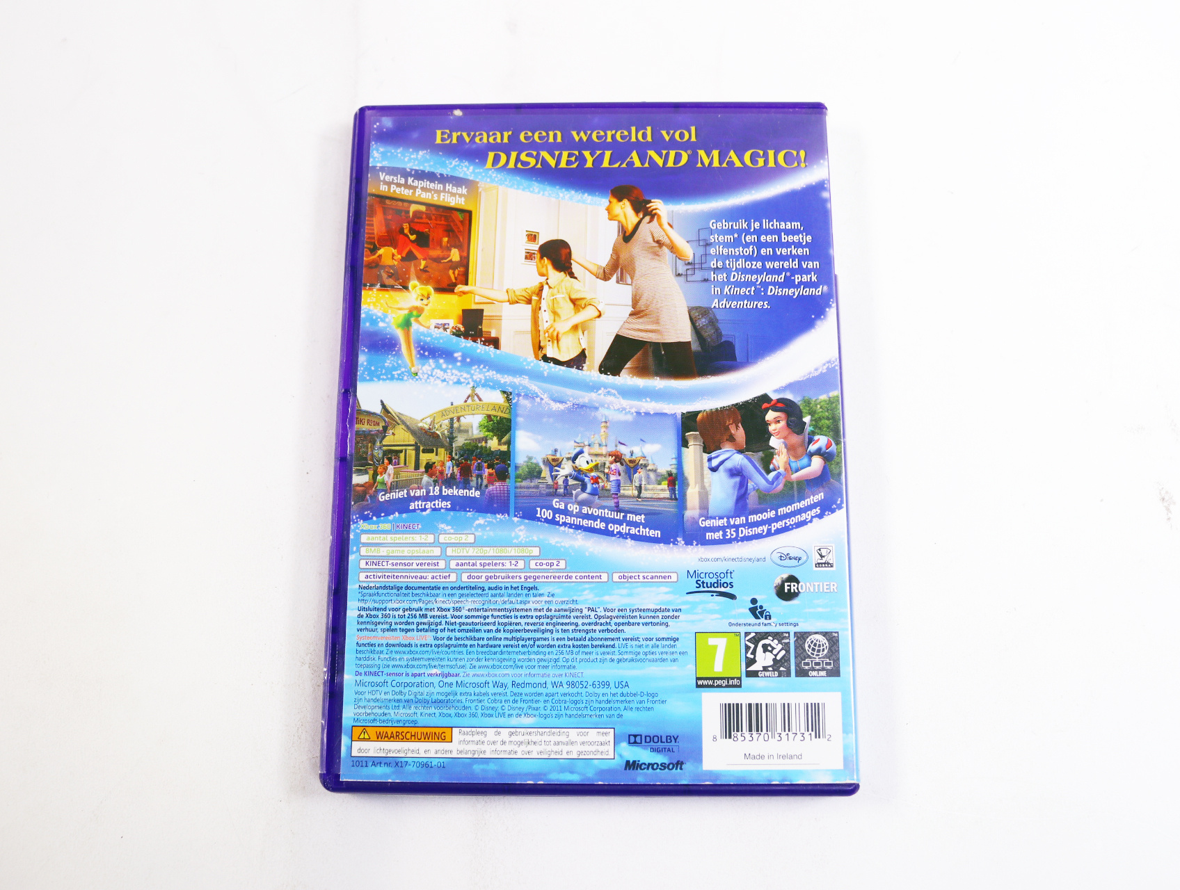 Xbox 360 - Kinect Disneyland Adventures [No Manual] - productfoto 2