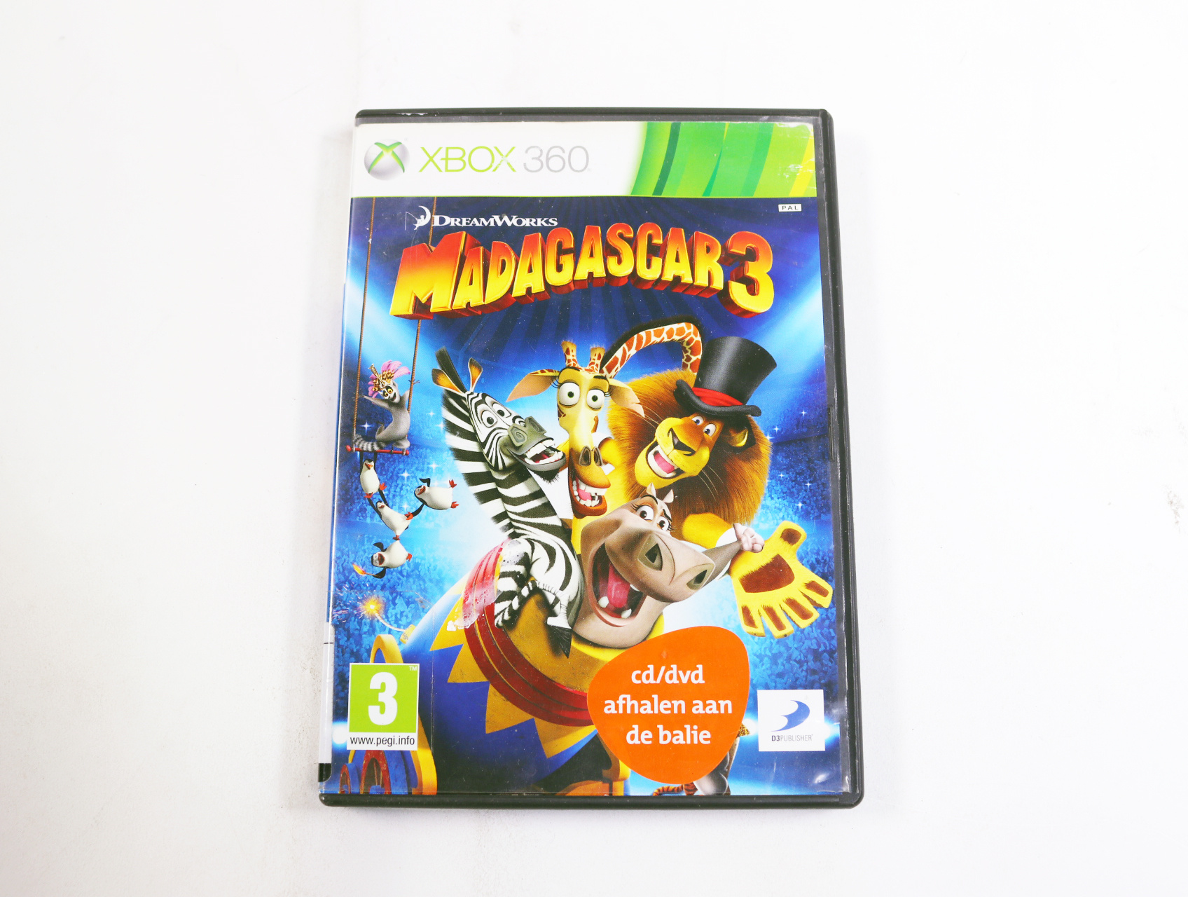 Xbox 360 - Madagascar 3 [No Manual]