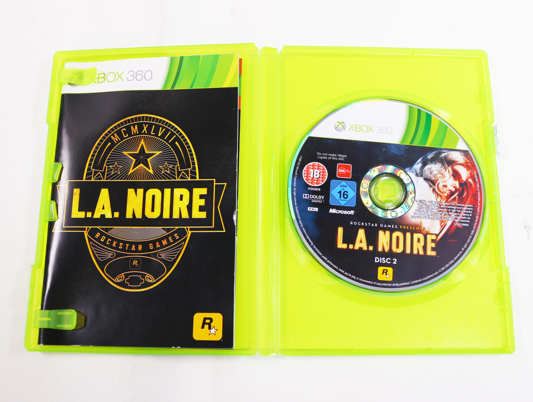 Xbox 360 - L.A. Noire - productfoto 3