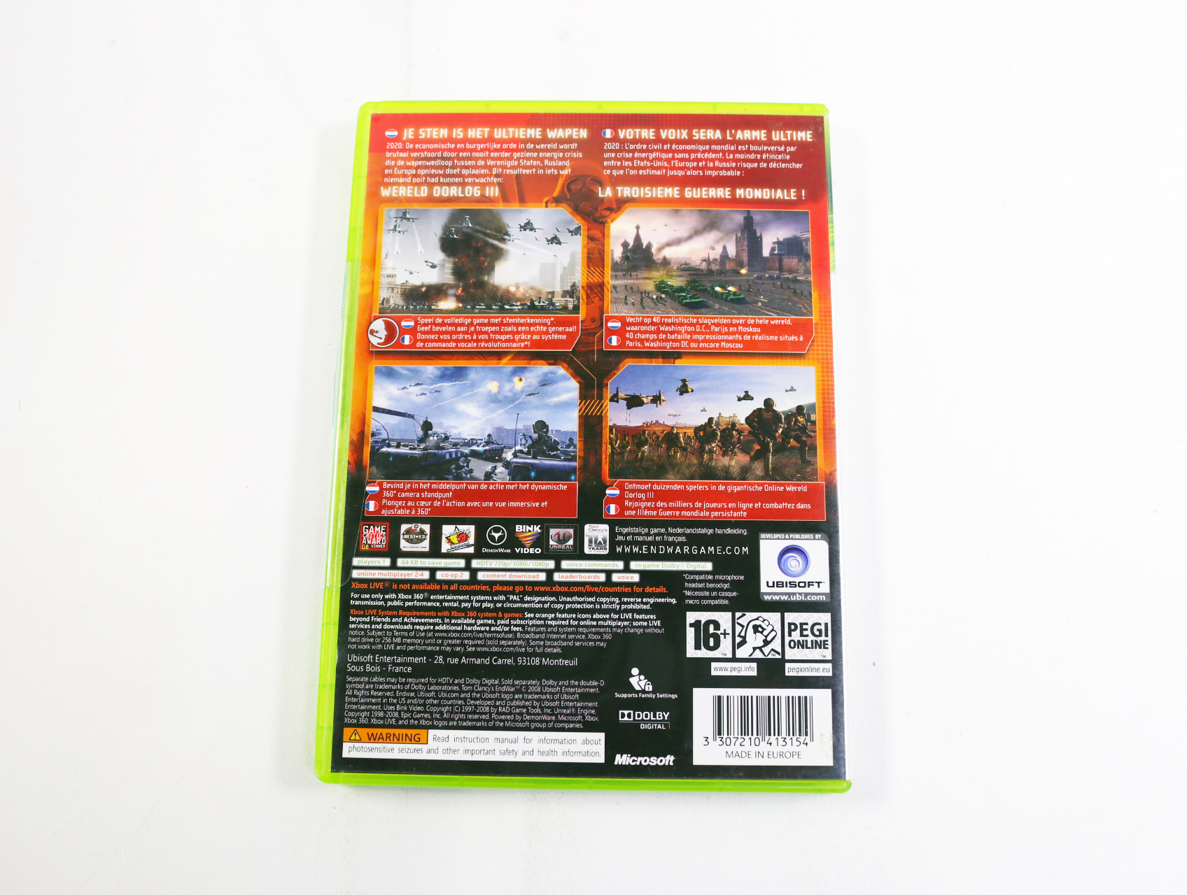 Xbox 360 - Tom Clancy's EndWar - productfoto 3
