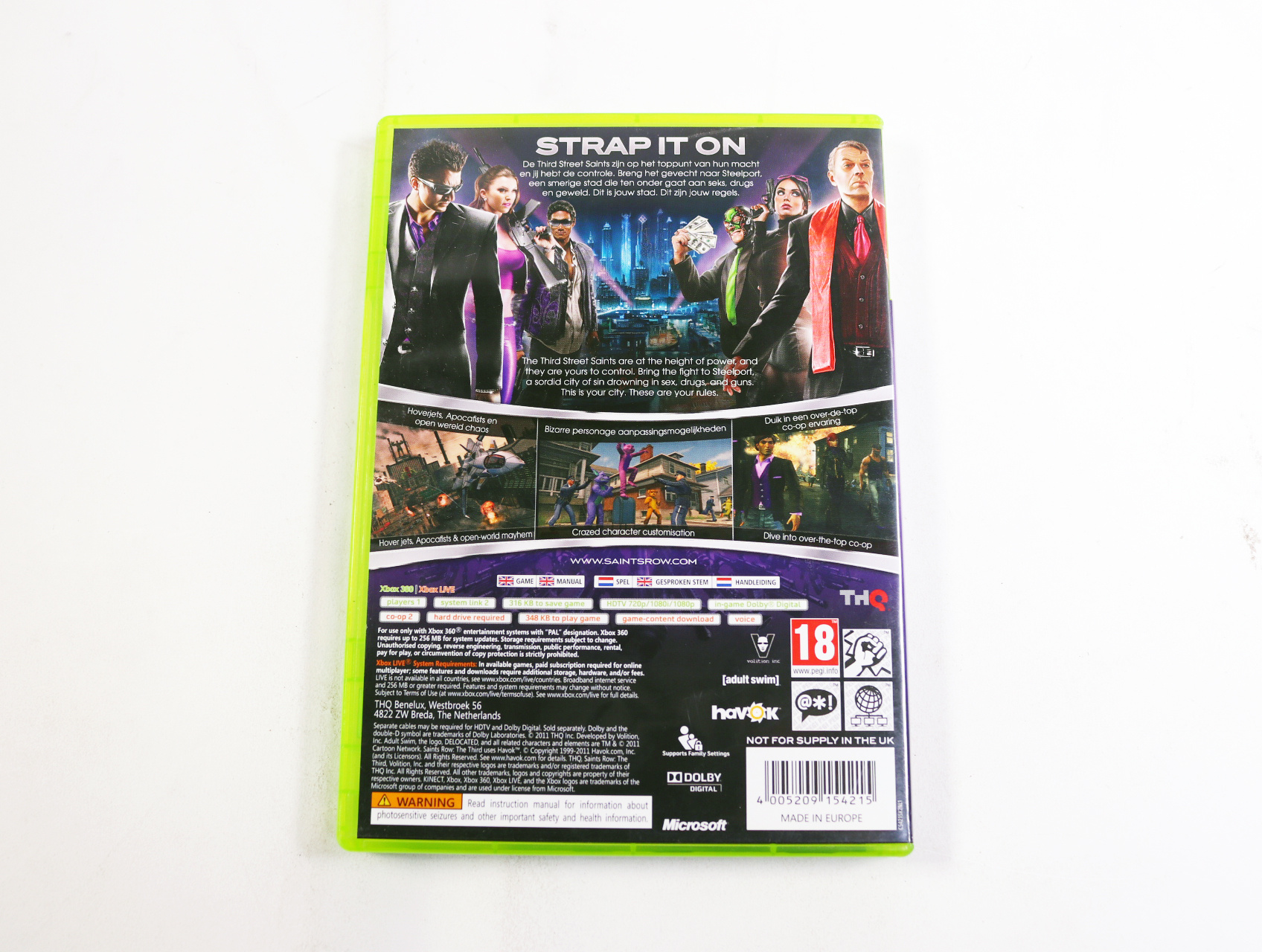 Xbox 360 - Saints Row: The Third - productfoto 2