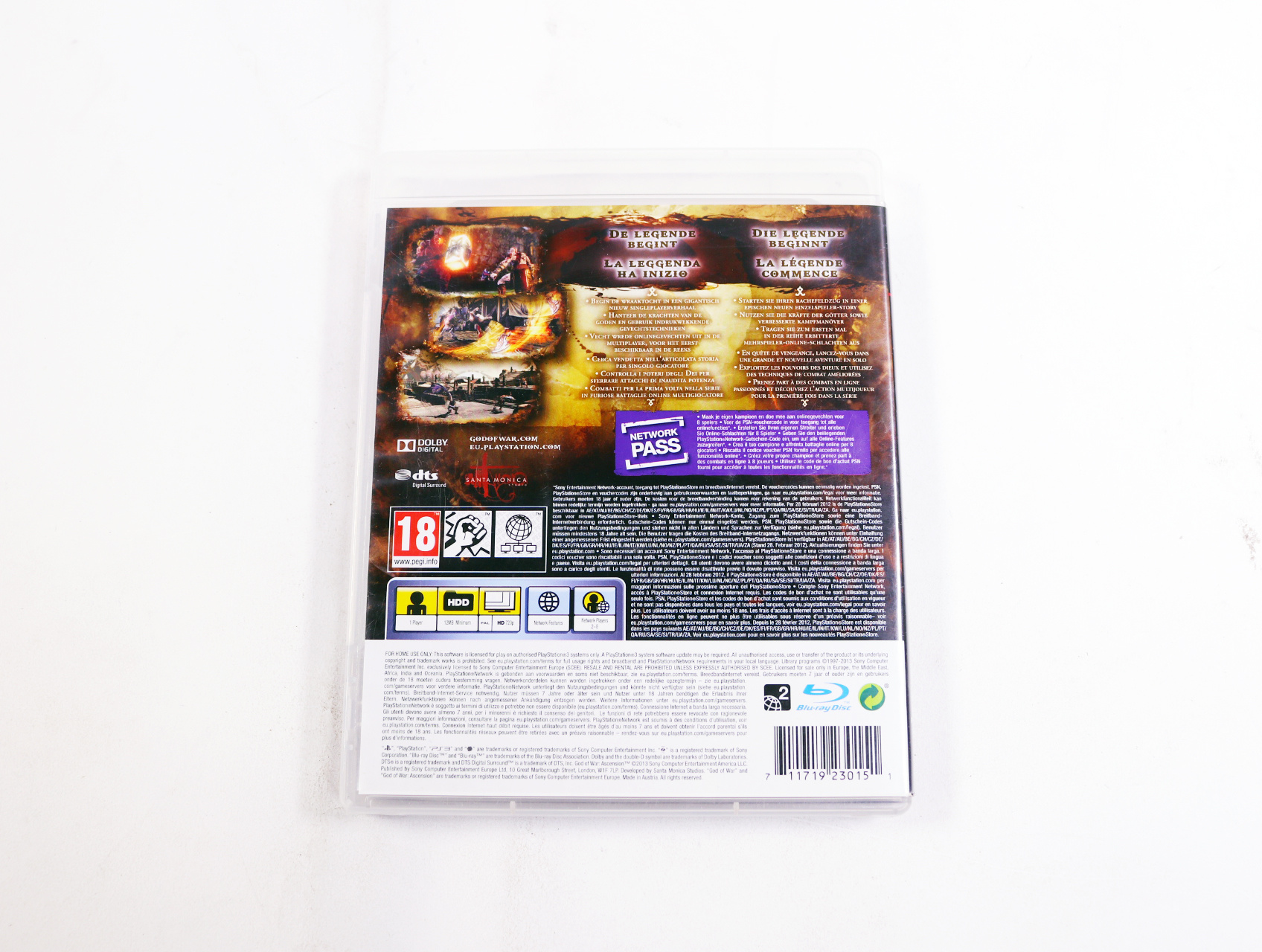 PlayStation 3 - God of War: Ascension - productfoto 2