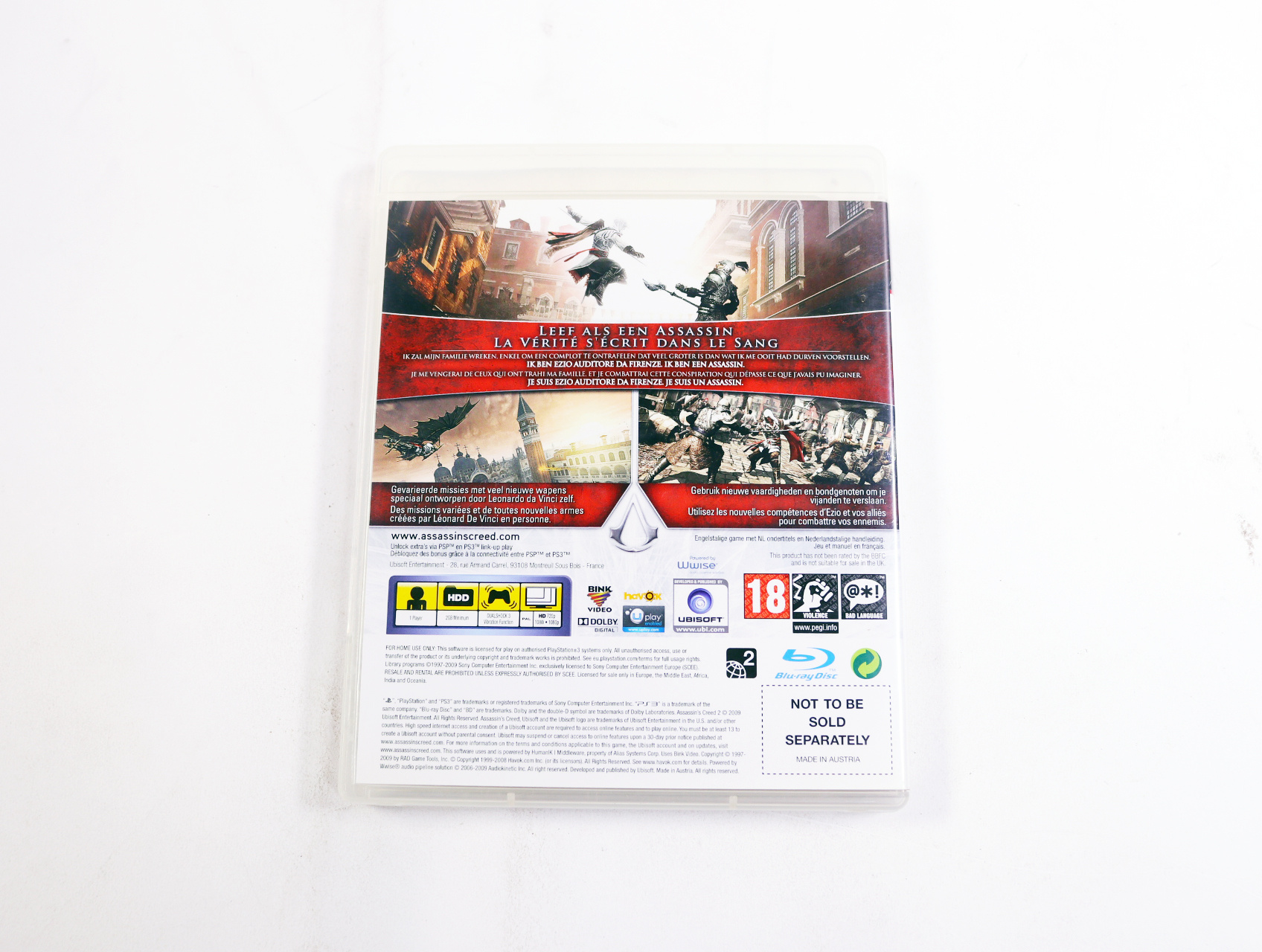 PlayStation 3 - Assassin's Creed II - productfoto 2