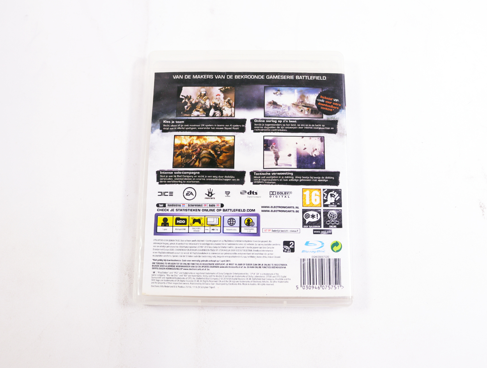 PlayStation 3 - Battlefield: Bad Company 2 [No Manual] - productfoto 2