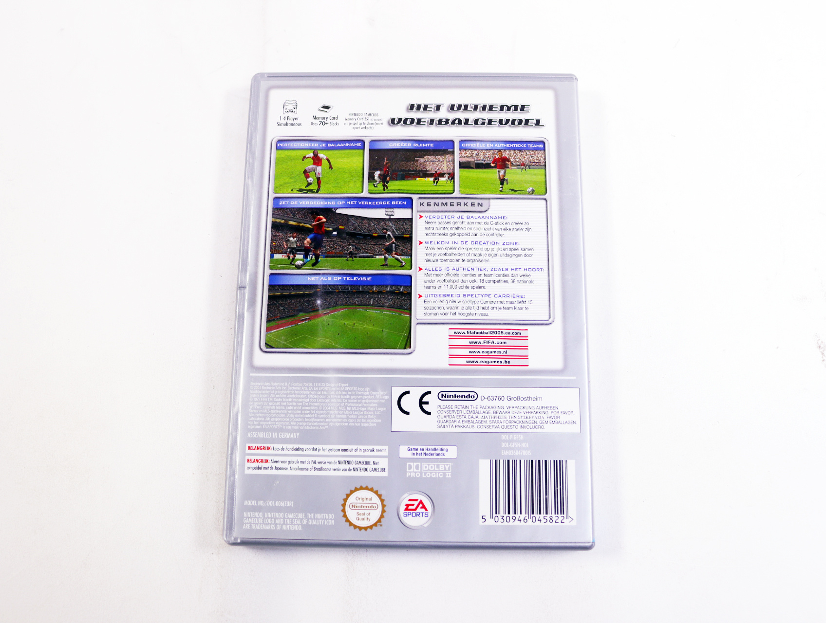 GameCube - FIFA Football 2005 - productfoto 3