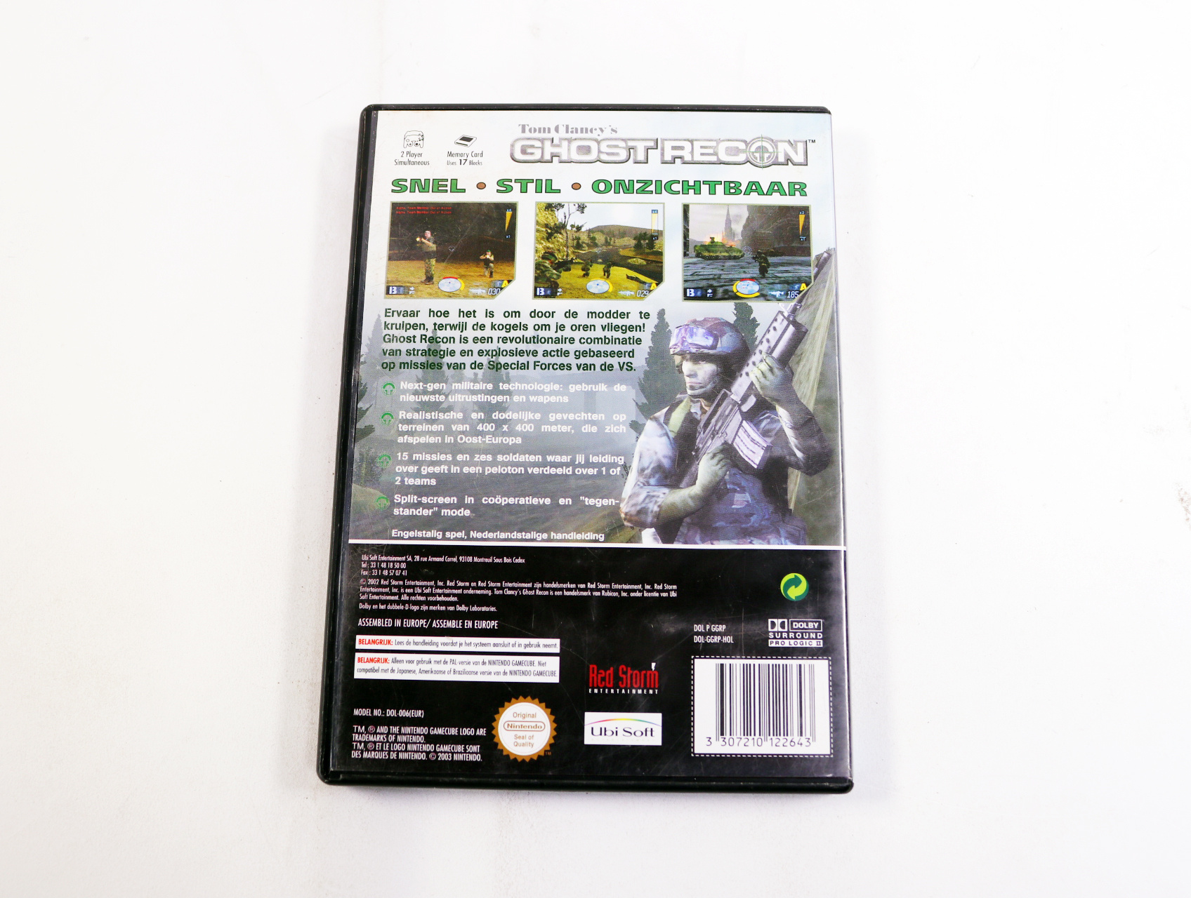GameCube - Tom Clancy's Ghost Recon - productfoto 3
