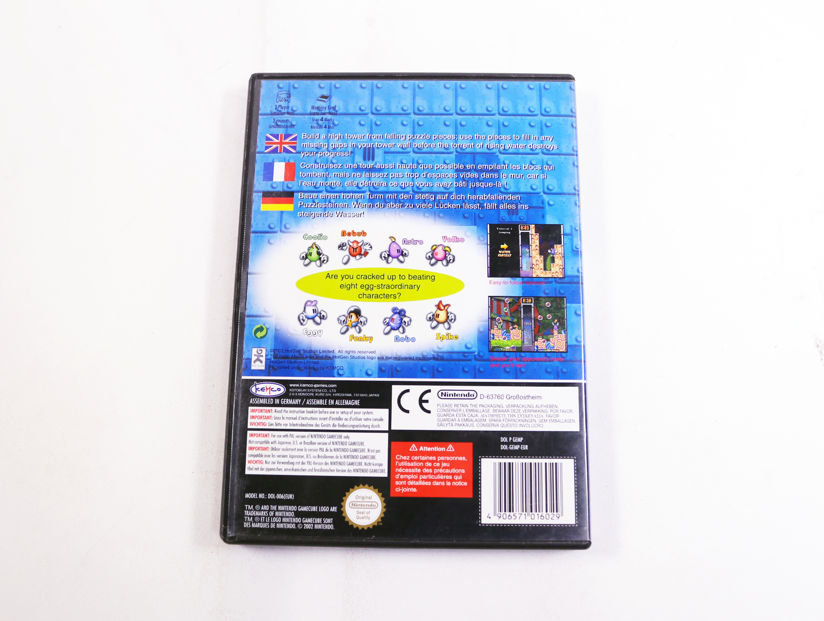 GameCube - Eggo Mania - productfoto 3