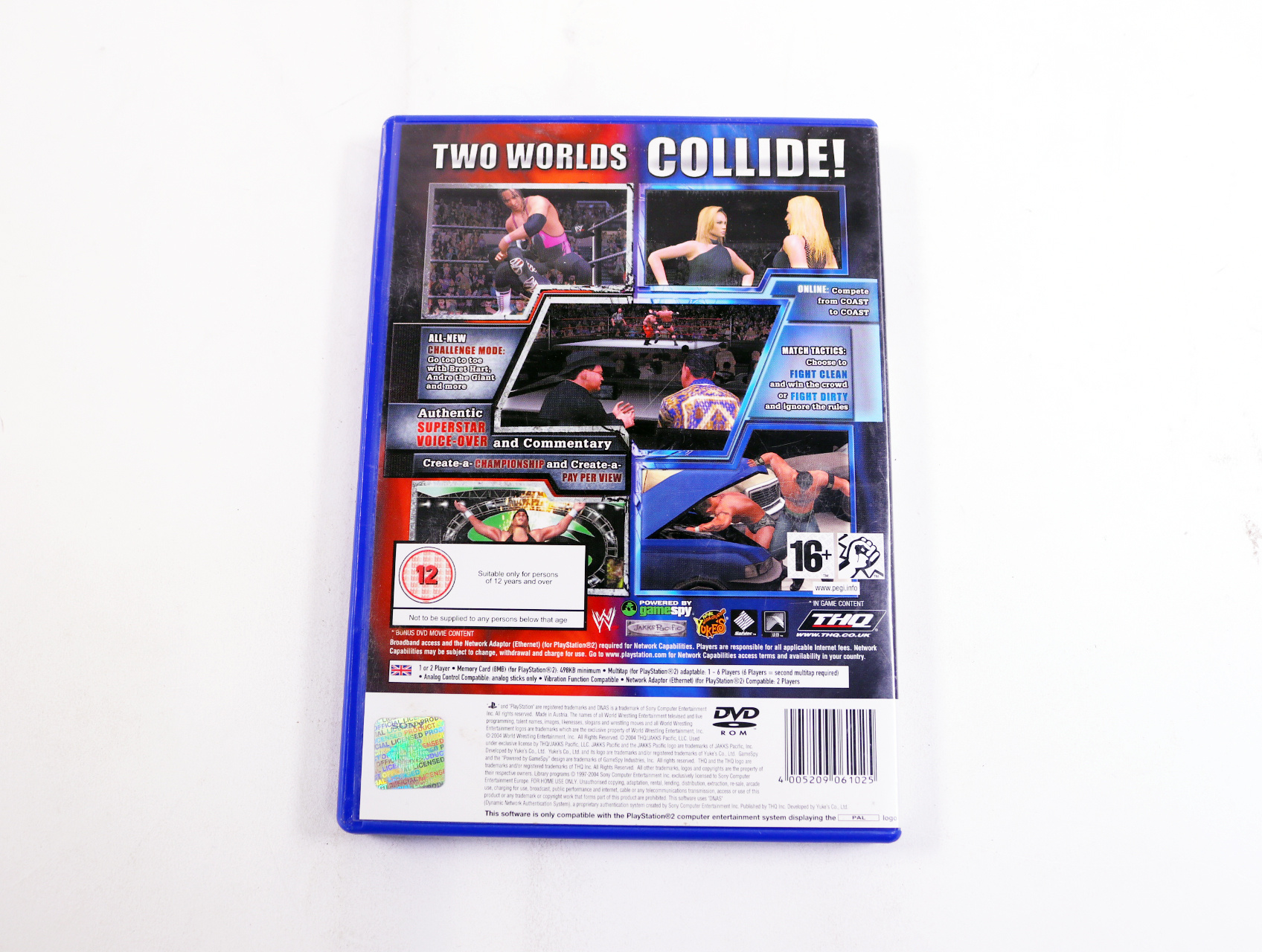 PlayStation 2 - WWE SmackDown! vs. Raw - productfoto 2