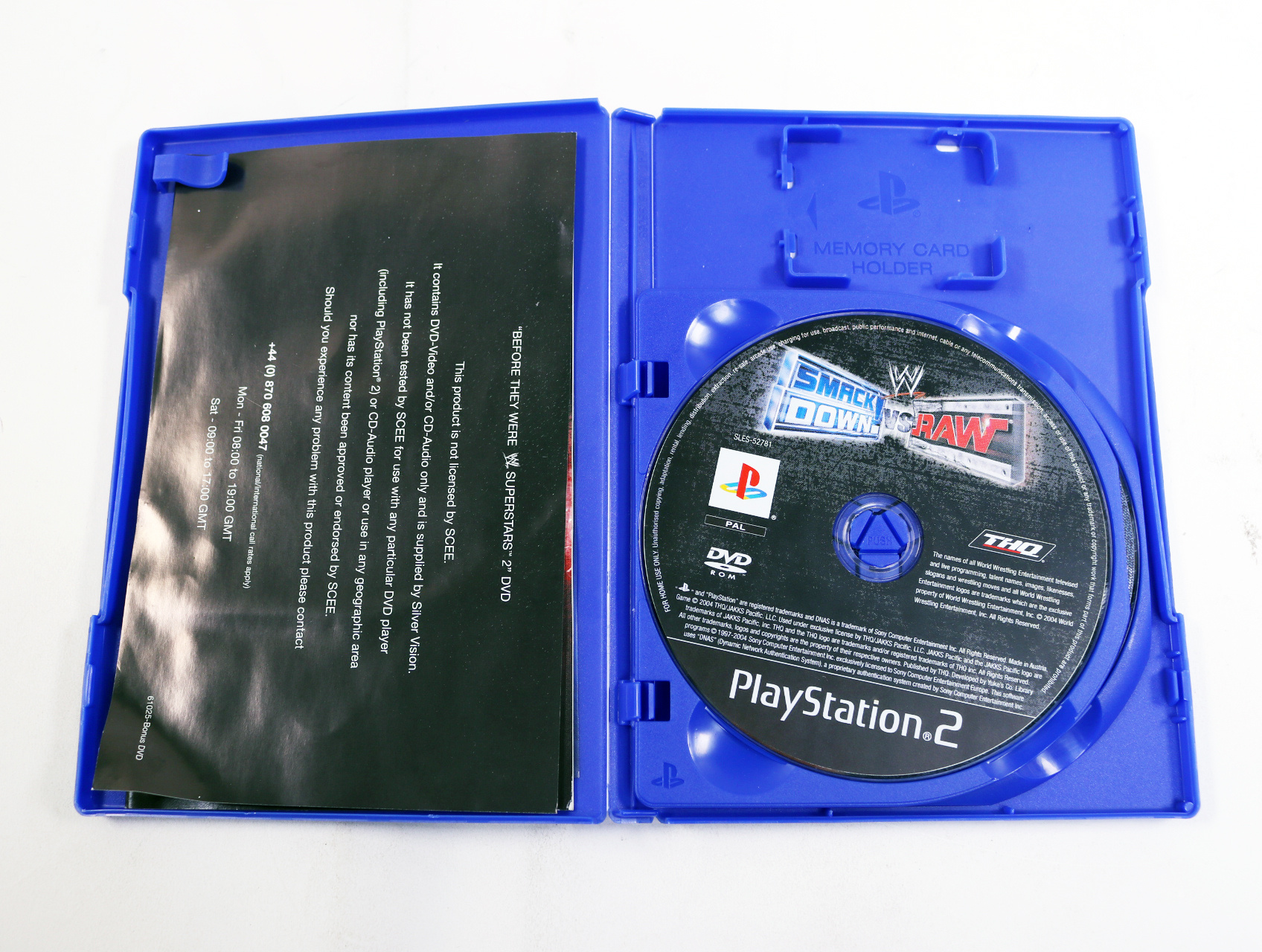 PlayStation 2 - WWE SmackDown! vs. Raw - productfoto 3