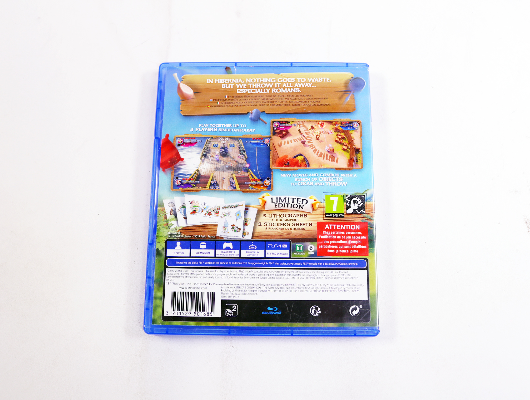PlayStation 4 - Asterix & Obelix XXXL Limited edition [Gebruikt] - Gebruikt - productfoto 3